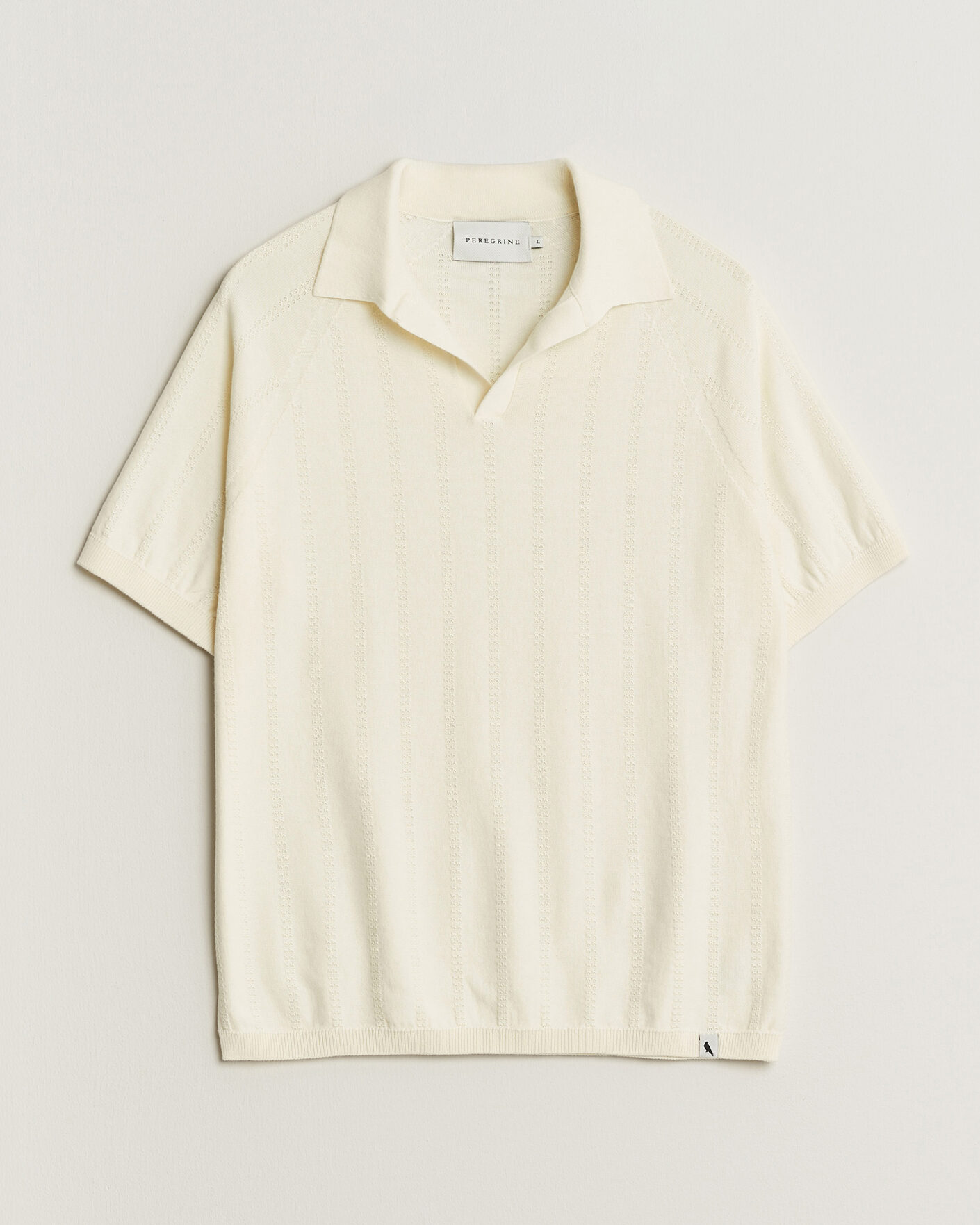 Uomini | Polo | Peregrine | Alma Cotton Structure Polo White