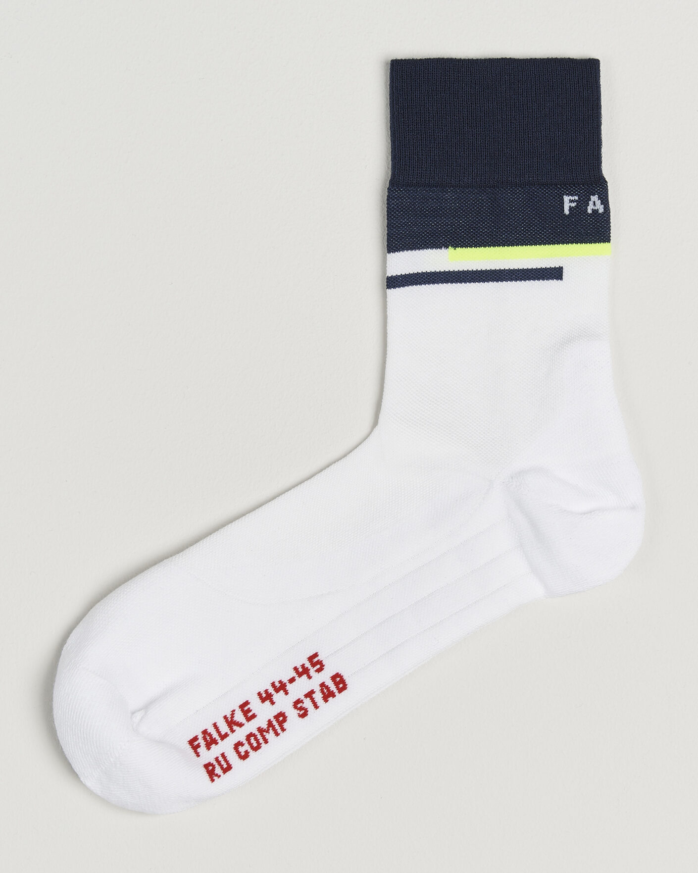 Uomini | Biancheria intima | Falke Sport | RU Compression Stabilizing Running Socks White