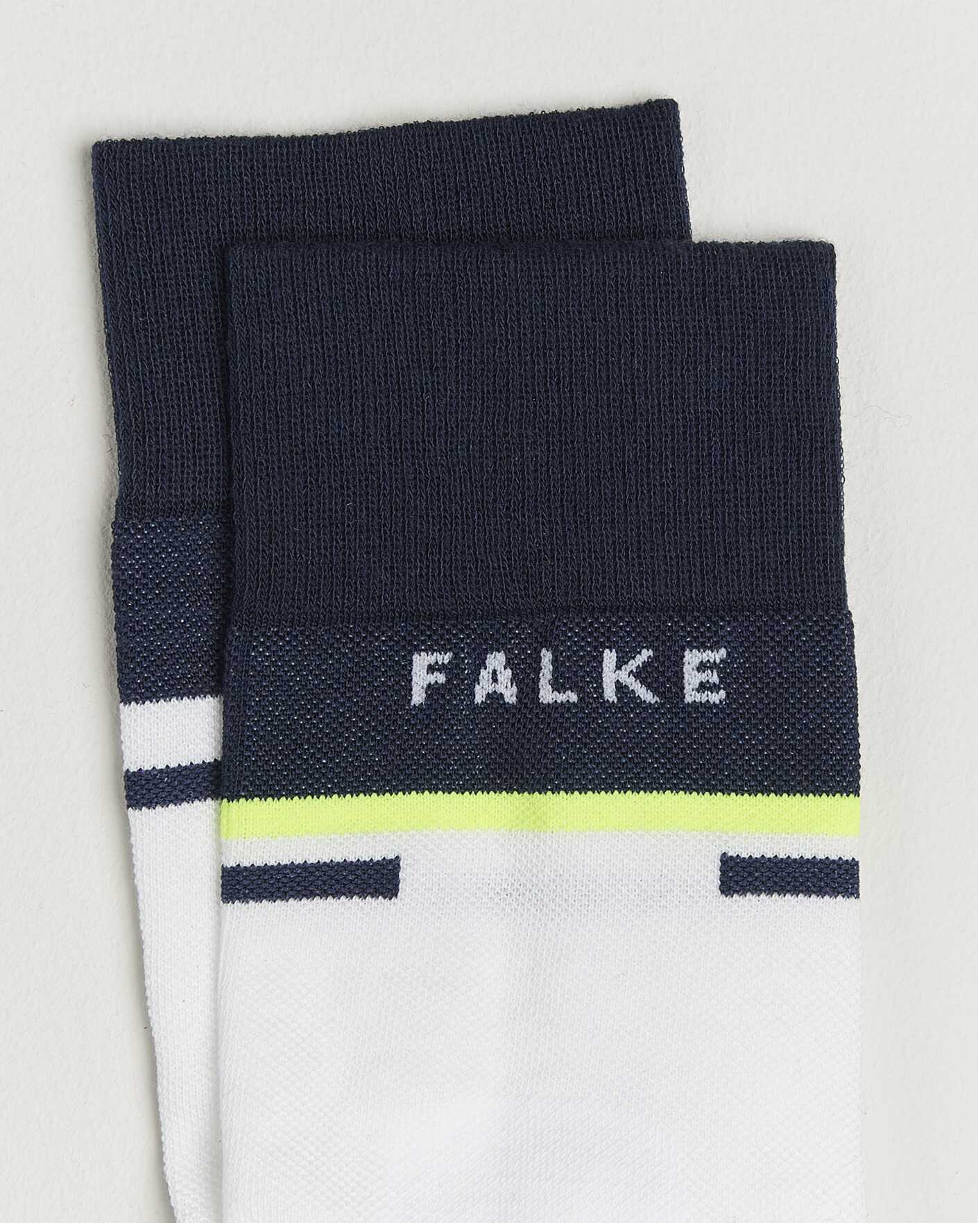 Uomini | Biancheria intima | Falke Sport | RU Compression Stabilizing Running Socks White