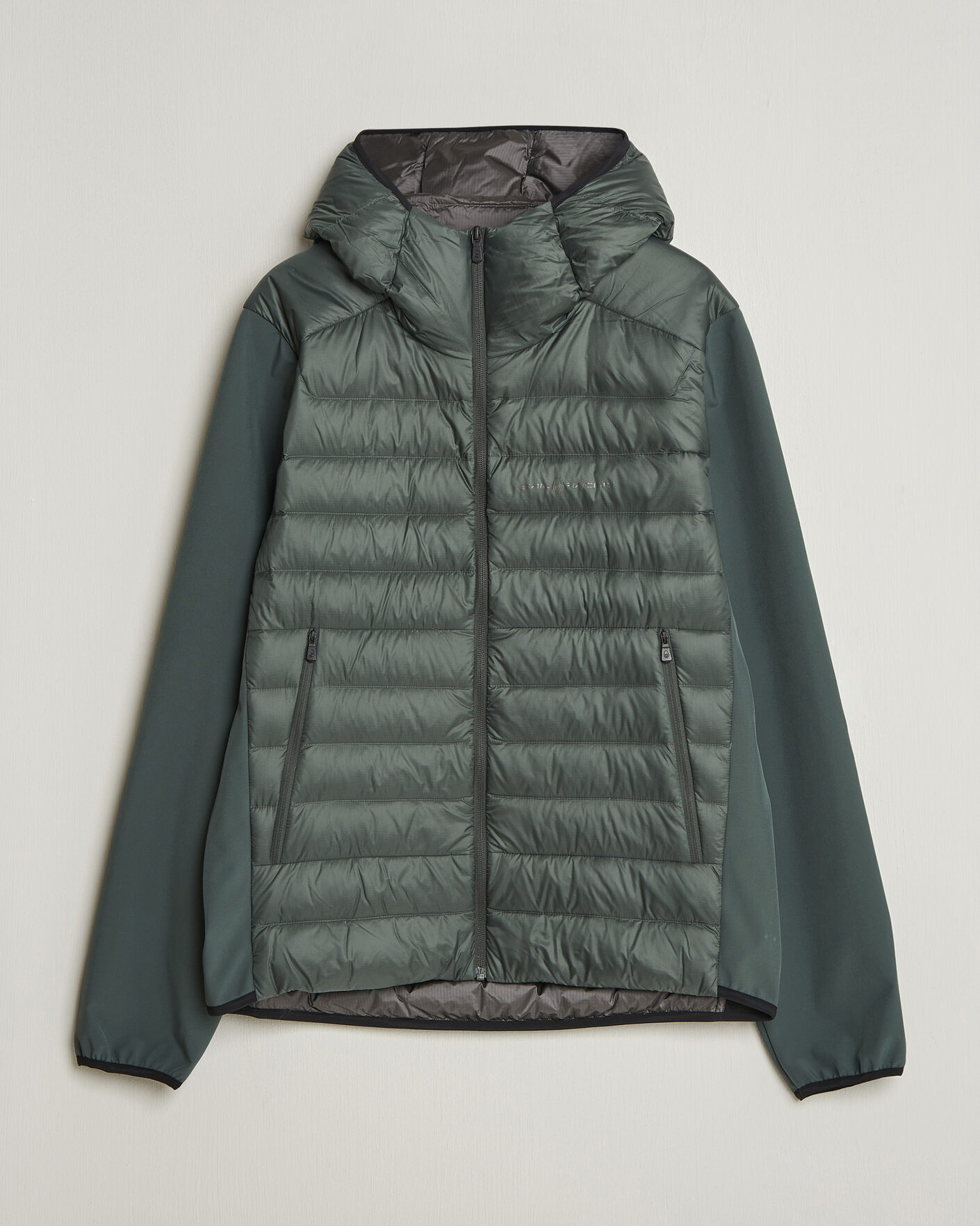 Uomini | Giacche | Sail Racing | Spray Hooded Hybrid Jacket Aurora Green