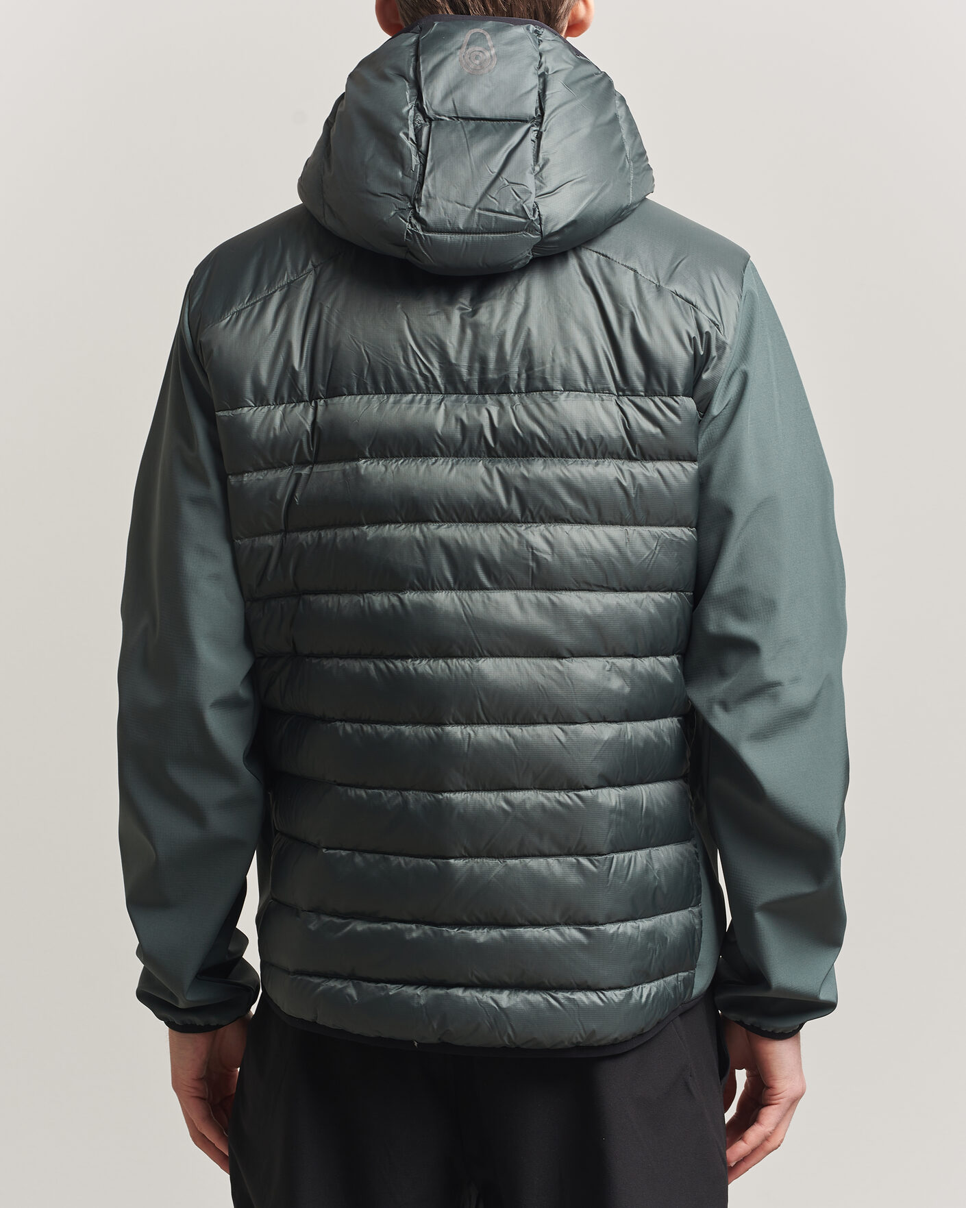 Uomini | Giacche | Sail Racing | Spray Hooded Hybrid Jacket Aurora Green