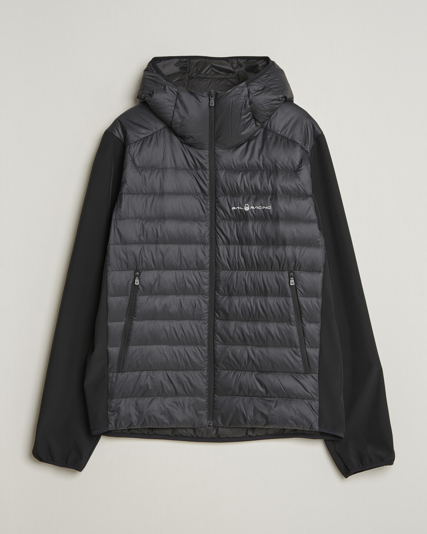 Uomini | Giacche | Sail Racing | Spray Hooded Hybrid Jacket Carbon
