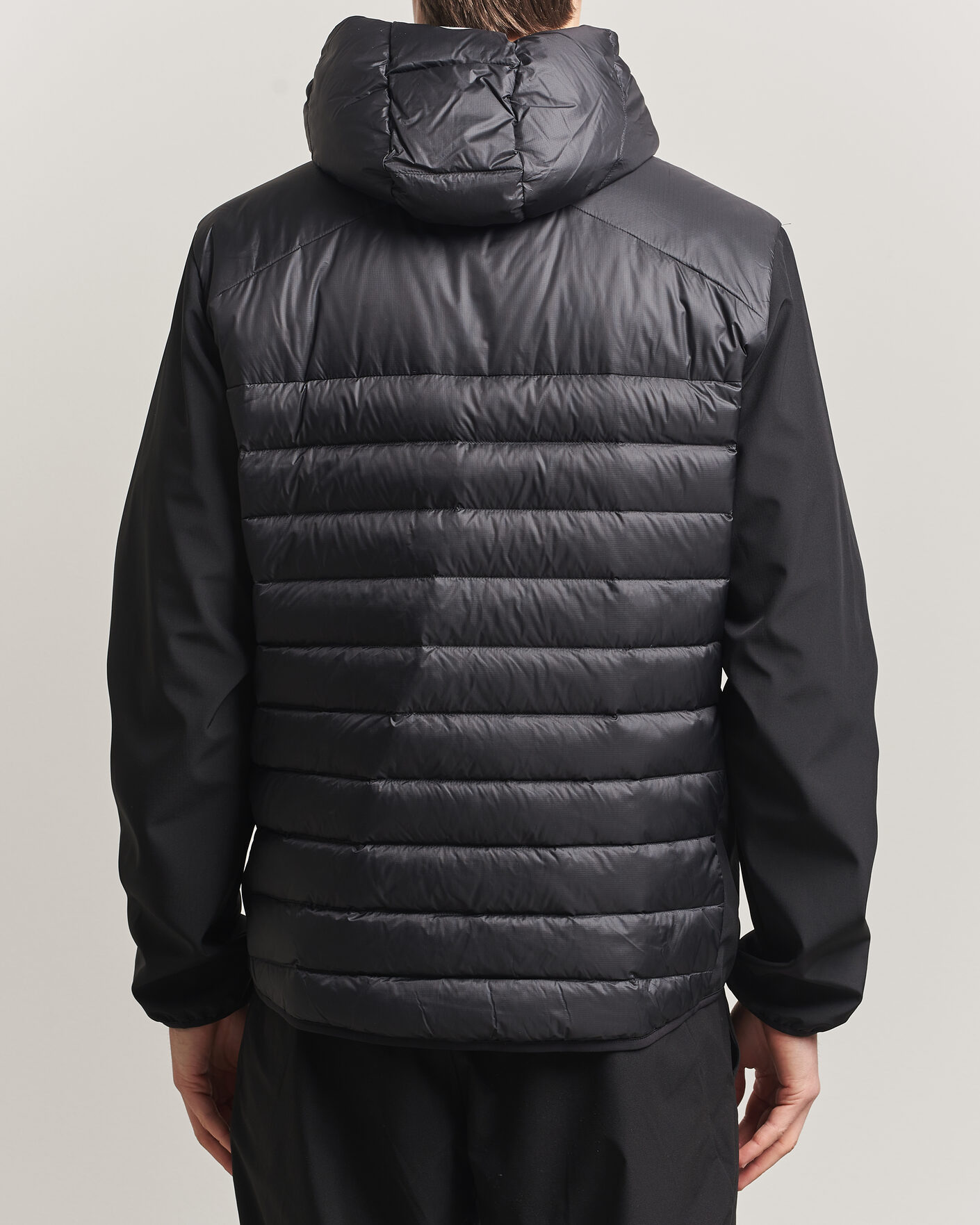 Uomini | Giacche | Sail Racing | Spray Hooded Hybrid Jacket Carbon