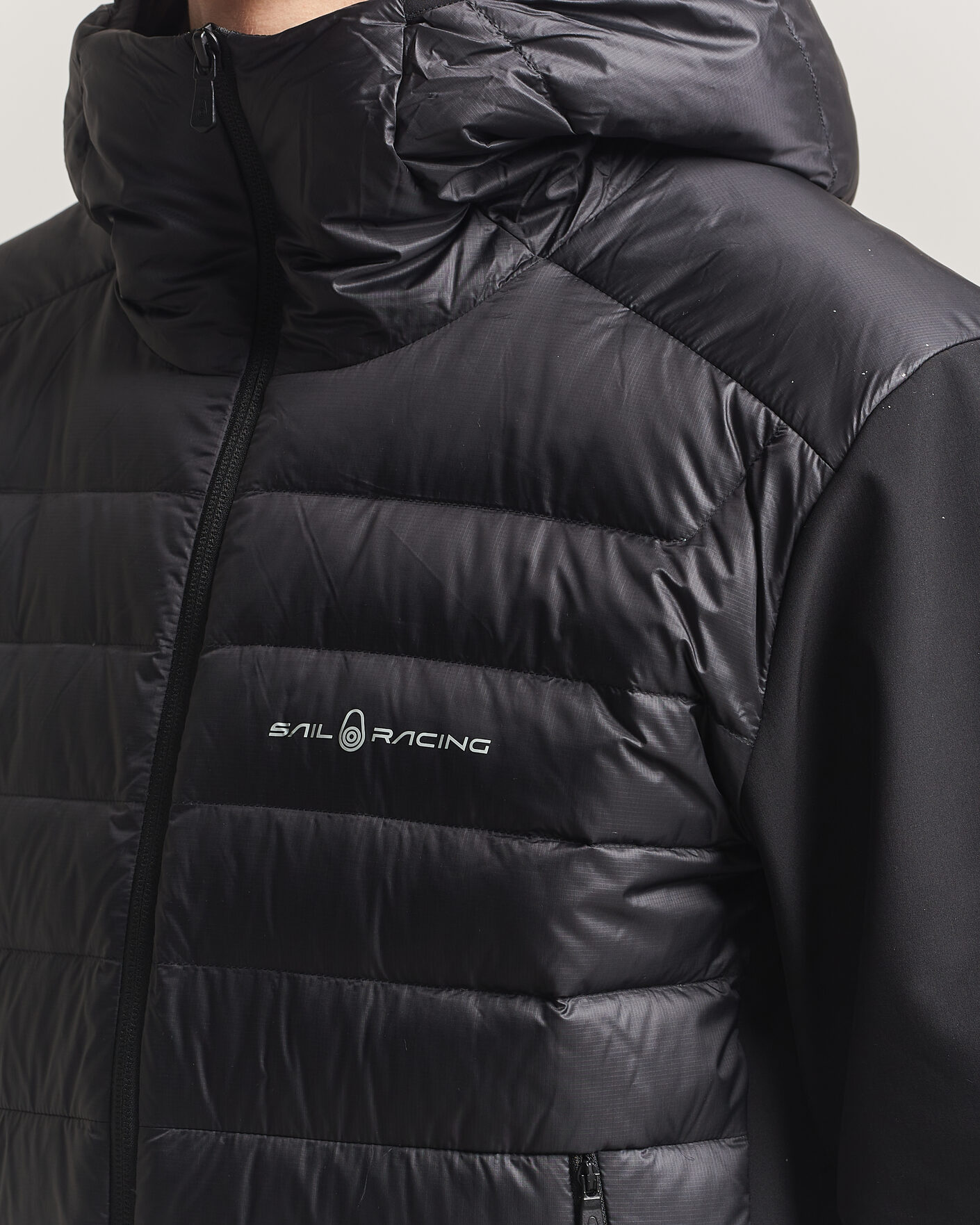 Uomini | Giacche | Sail Racing | Spray Hooded Hybrid Jacket Carbon
