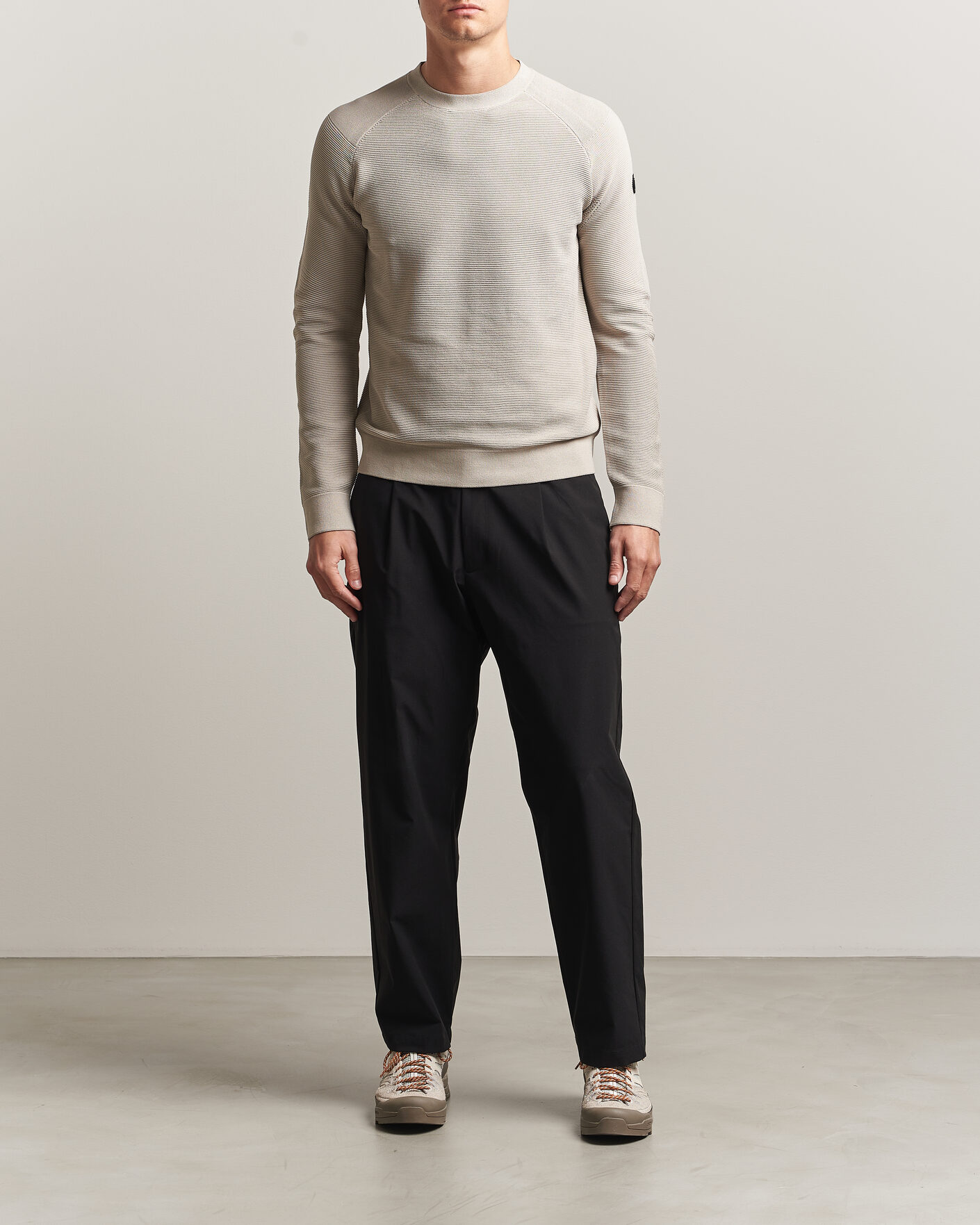Uomini | Maglieria | Sail Racing | Element Seamless Crew Neck Sand
