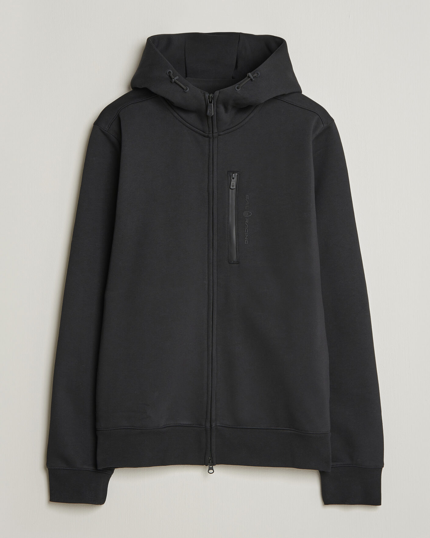 Uomini | Maglieria | Sail Racing | Bowman Monochrome Full Zip Hoodie Carbon