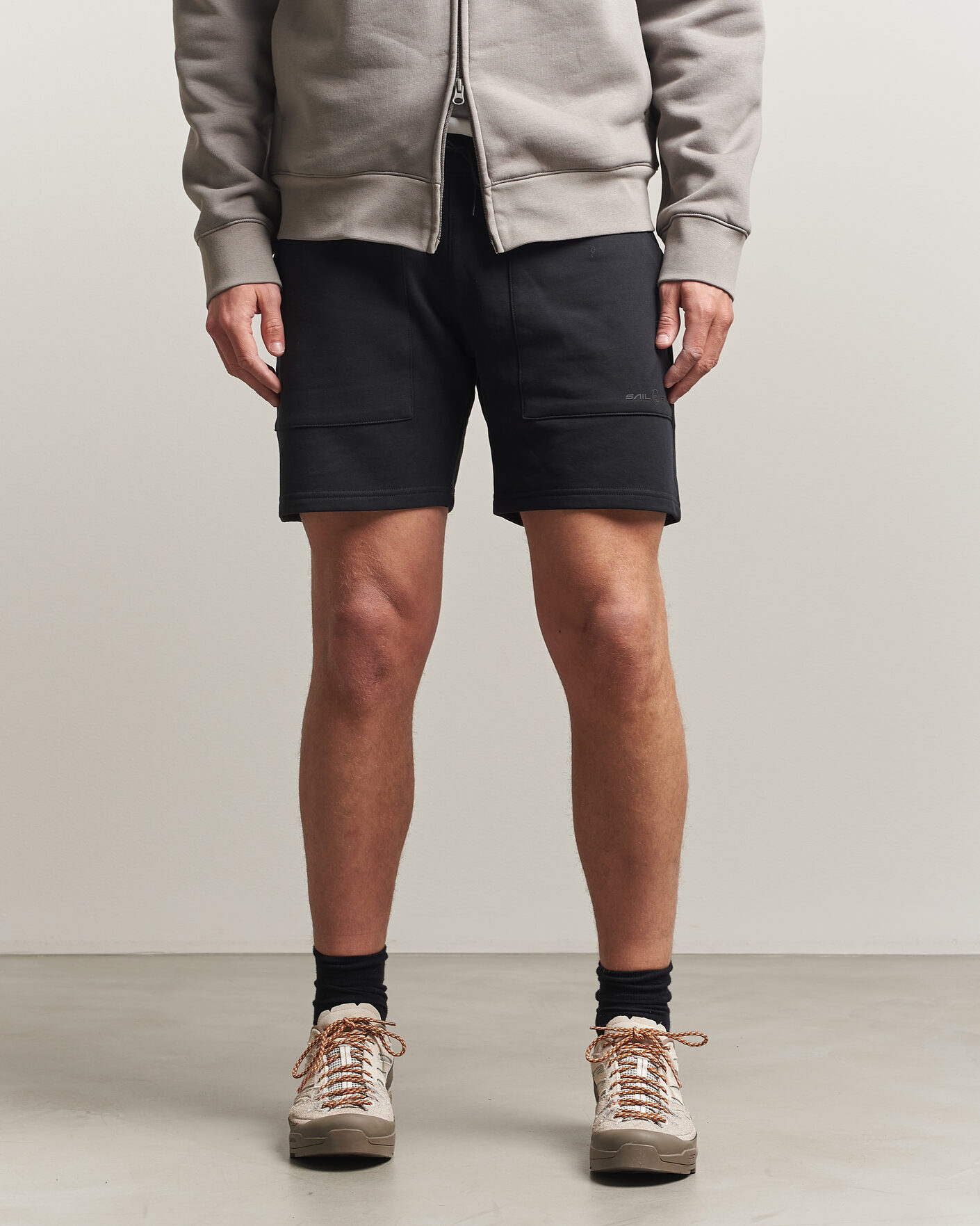 Uomini | Pantaloncini | Sail Racing | Bowman Monochrome Sweatshorts Carbon