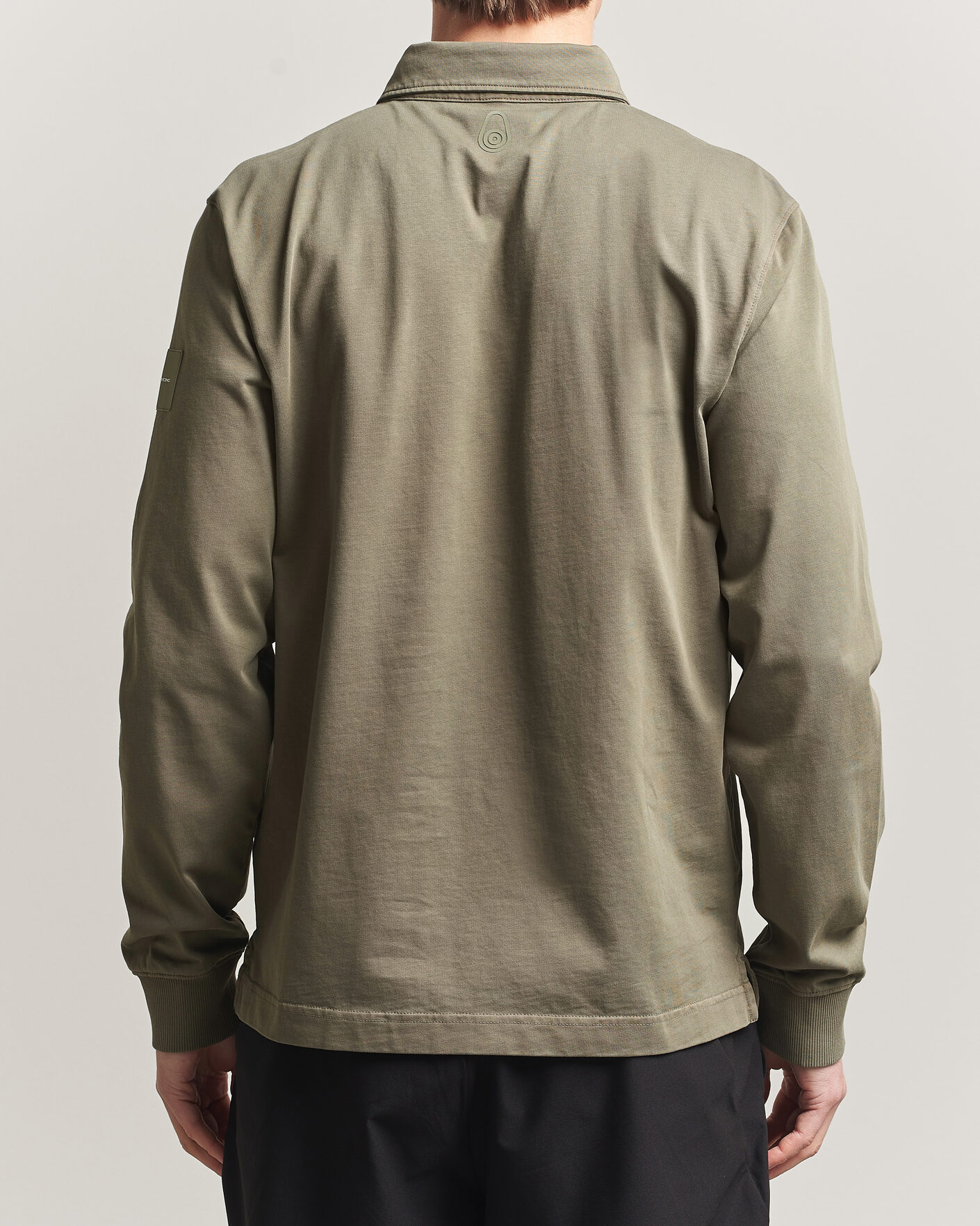 Uomini | Maglieria | Sail Racing | Wind Pigment Dyed Rugger Mud Green