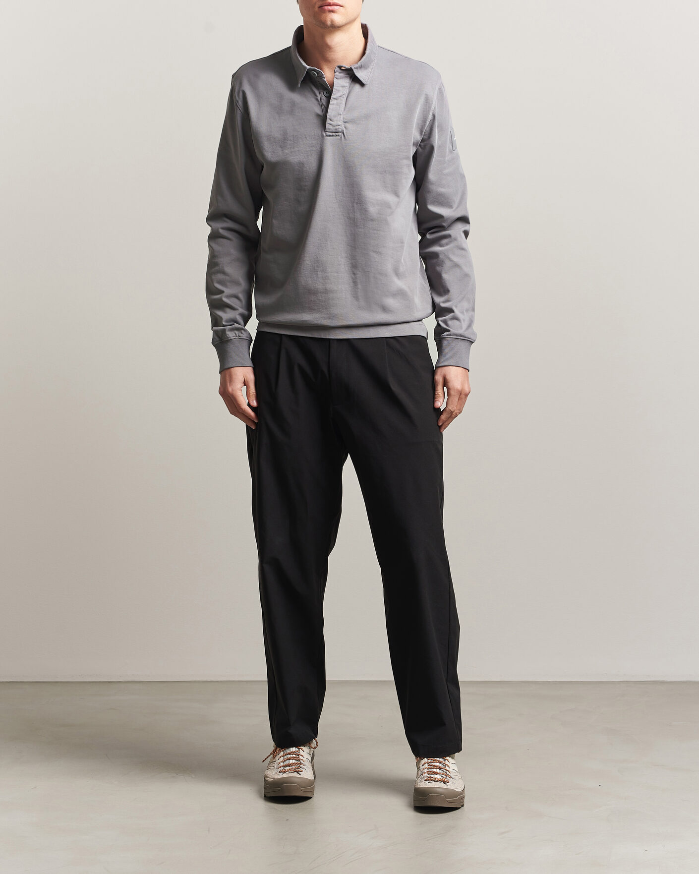 Uomini | Maglieria | Sail Racing | Wind Pigment Dyed Rugger Frost Grey