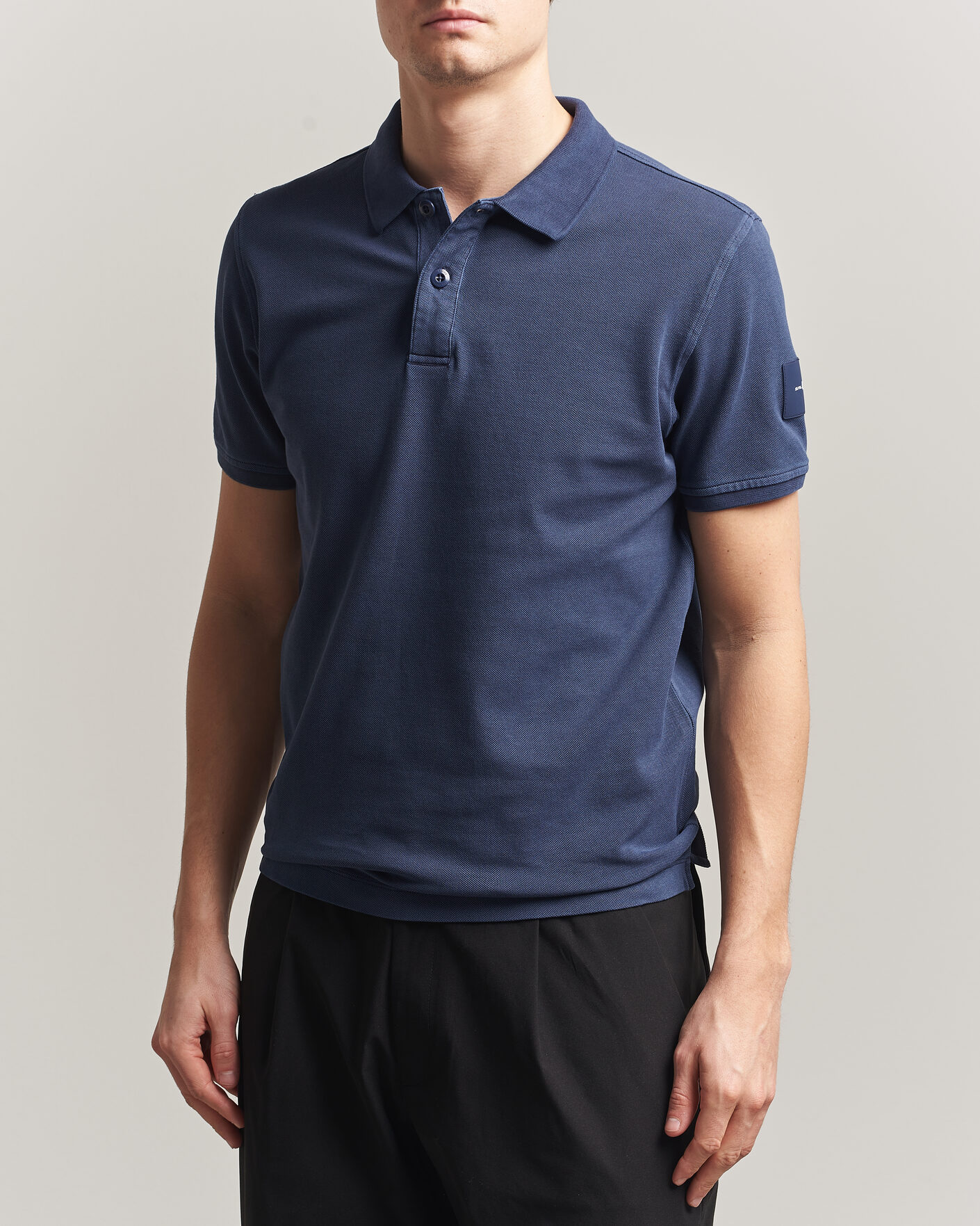 Uomini | Polo | Sail Racing | Wind Pigment Dyed Polo Dark Navy