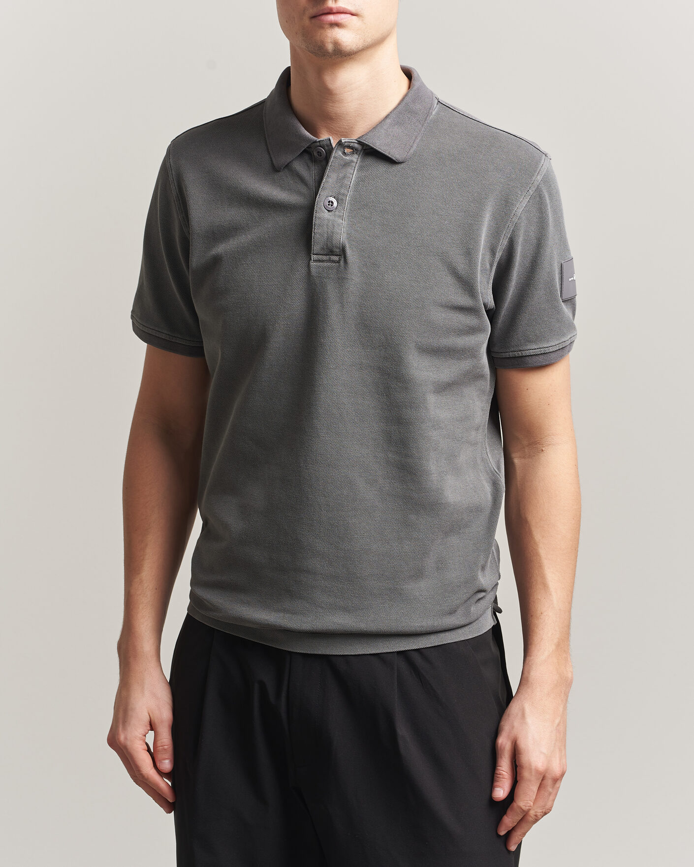 Uomini | Polo | Sail Racing | Wind Pigment Dyed Polo Frost Grey