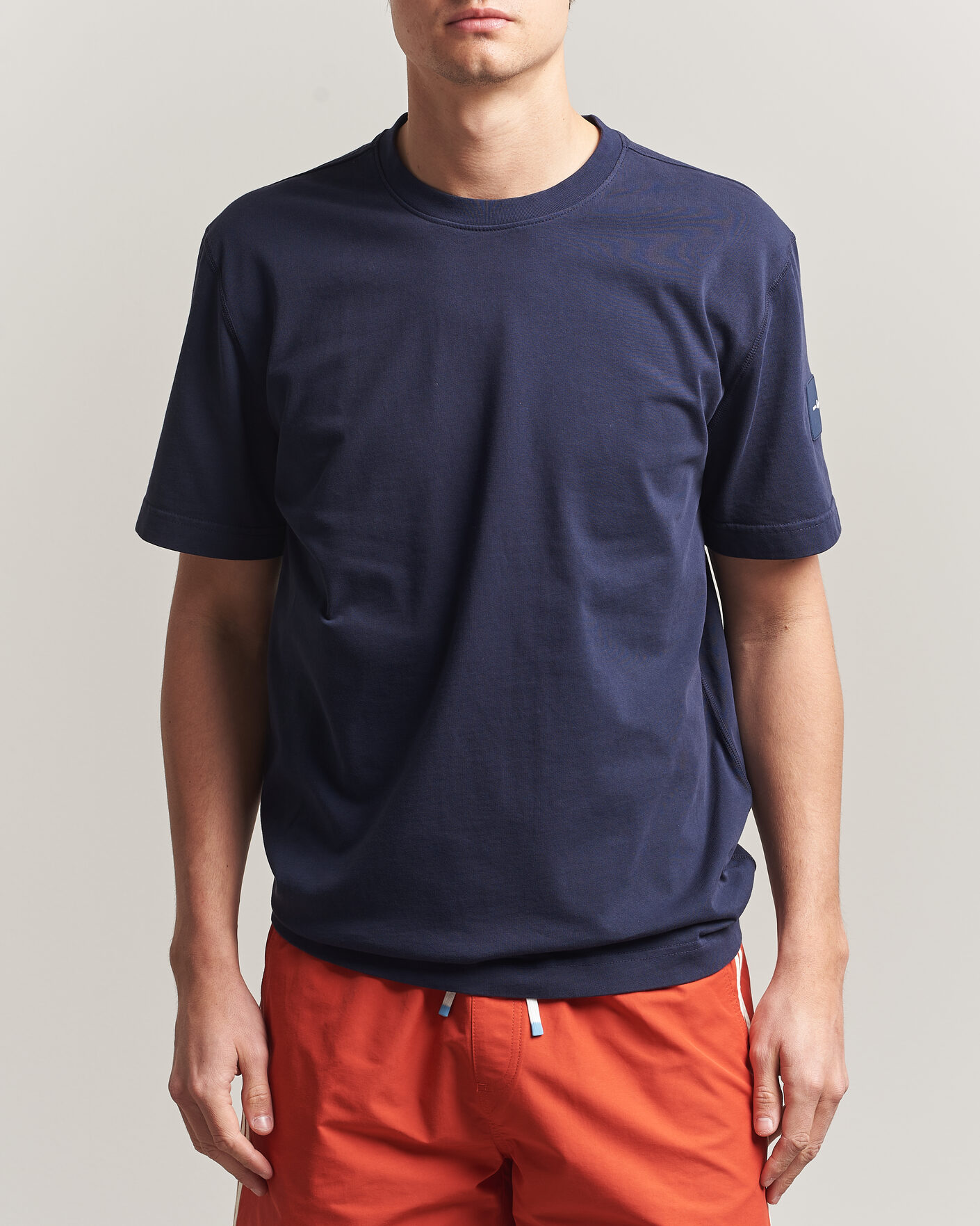 Uomini | T-shirt | Sail Racing | Wind Pigment Dyed T-Shirt Dark Navy