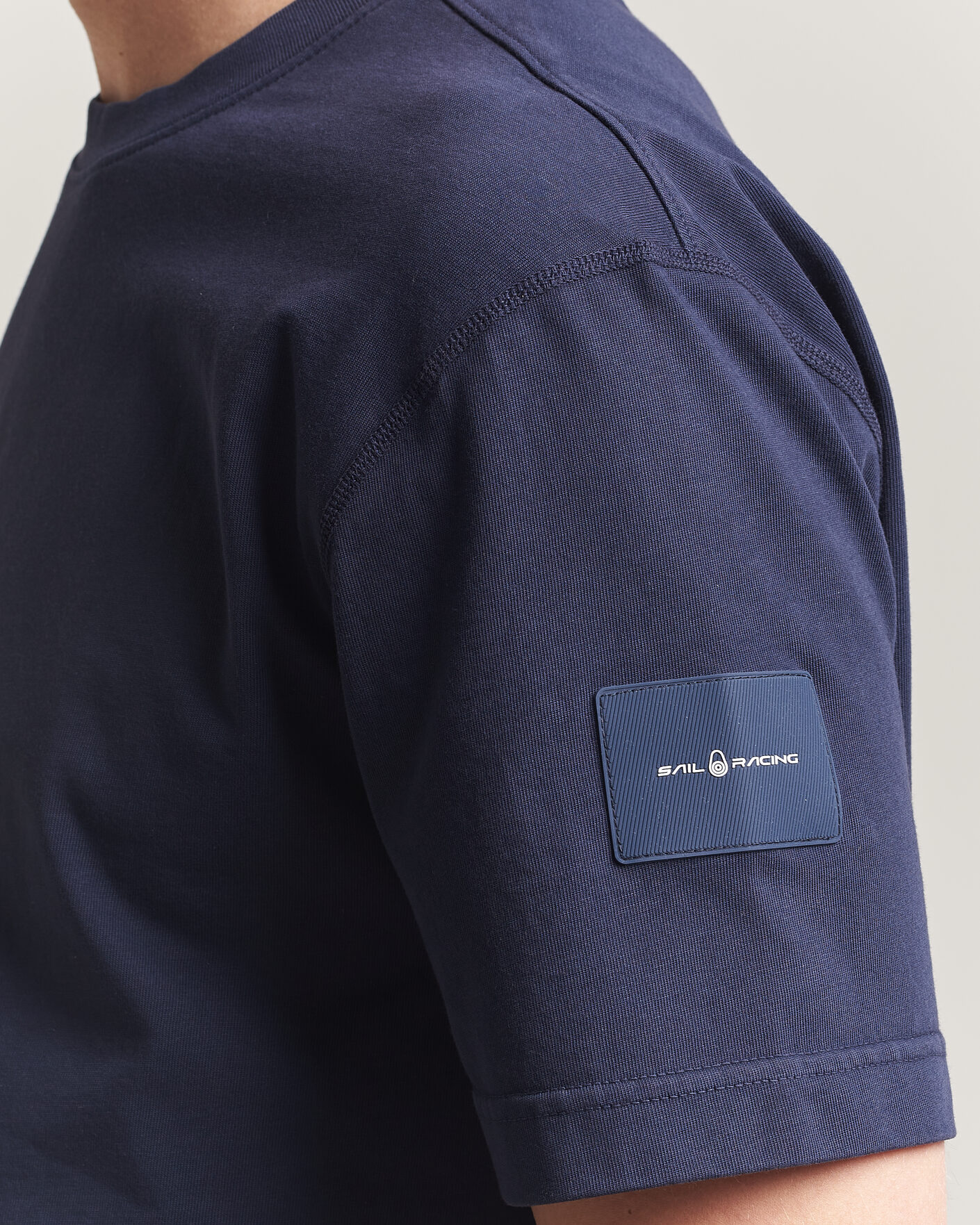 Uomini | T-shirt | Sail Racing | Wind Pigment Dyed T-Shirt Dark Navy