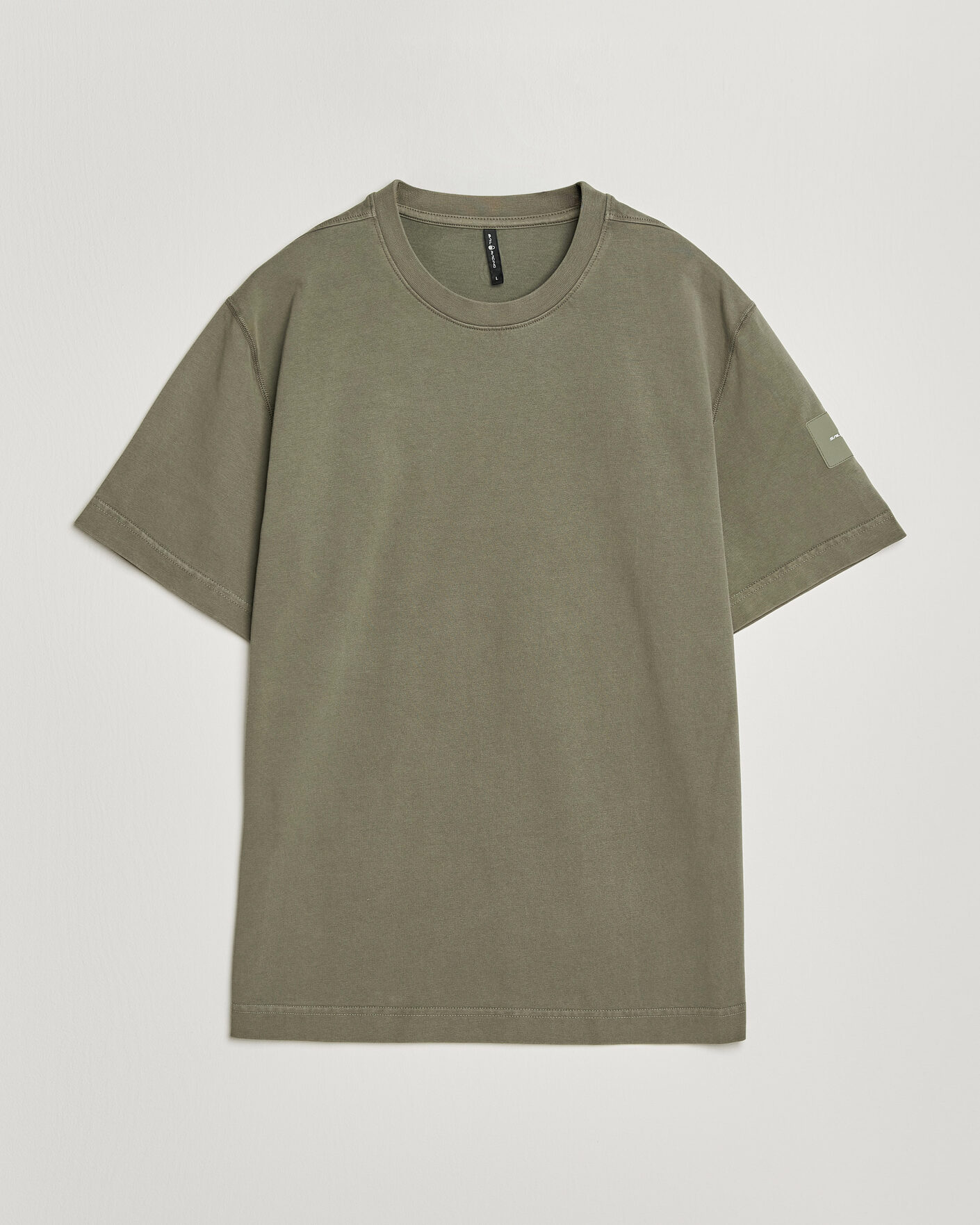 Uomini | T-shirt | Sail Racing | Wind Pigment Dyed T-Shirt Mud Green