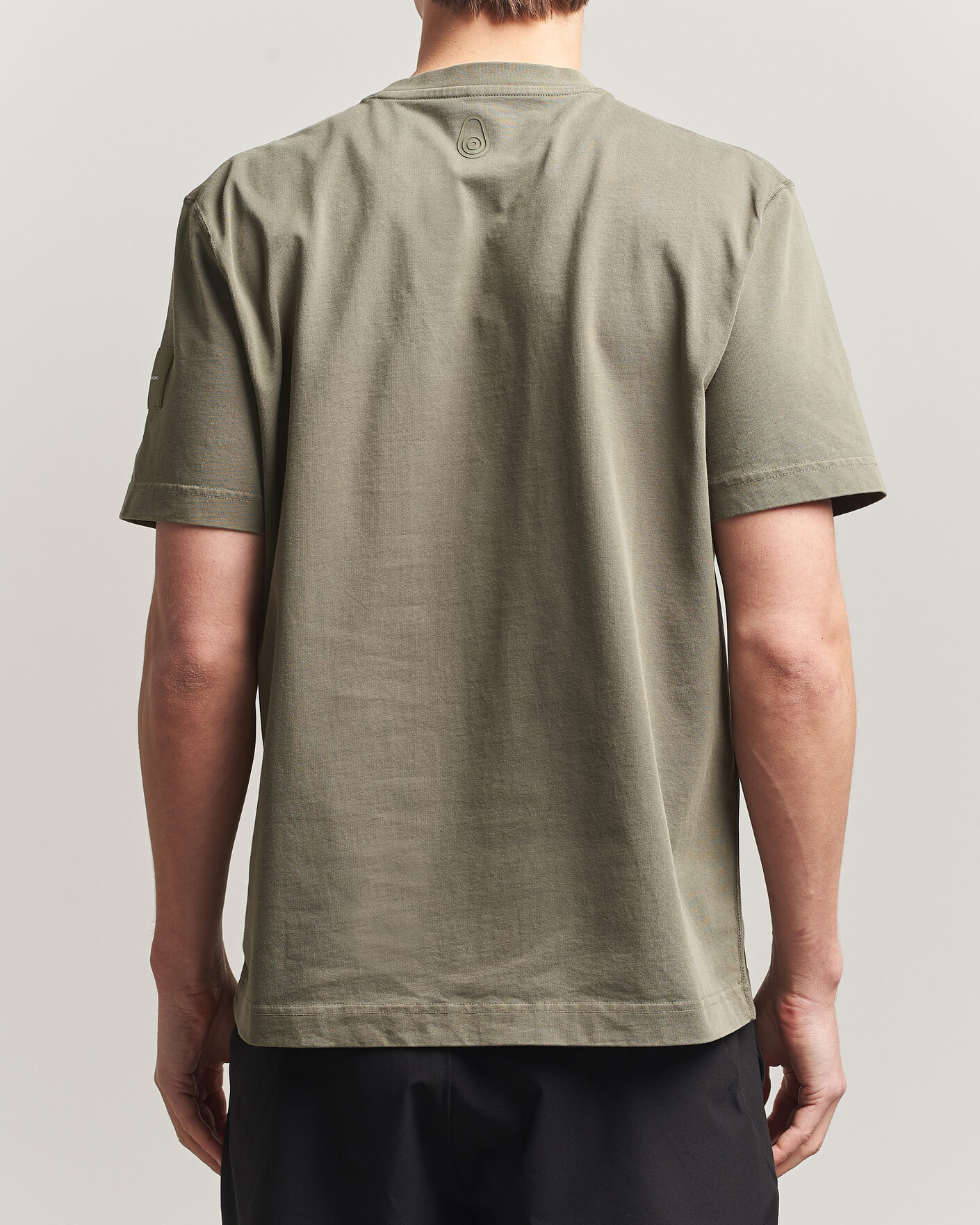 Uomini | T-shirt | Sail Racing | Wind Pigment Dyed T-Shirt Mud Green