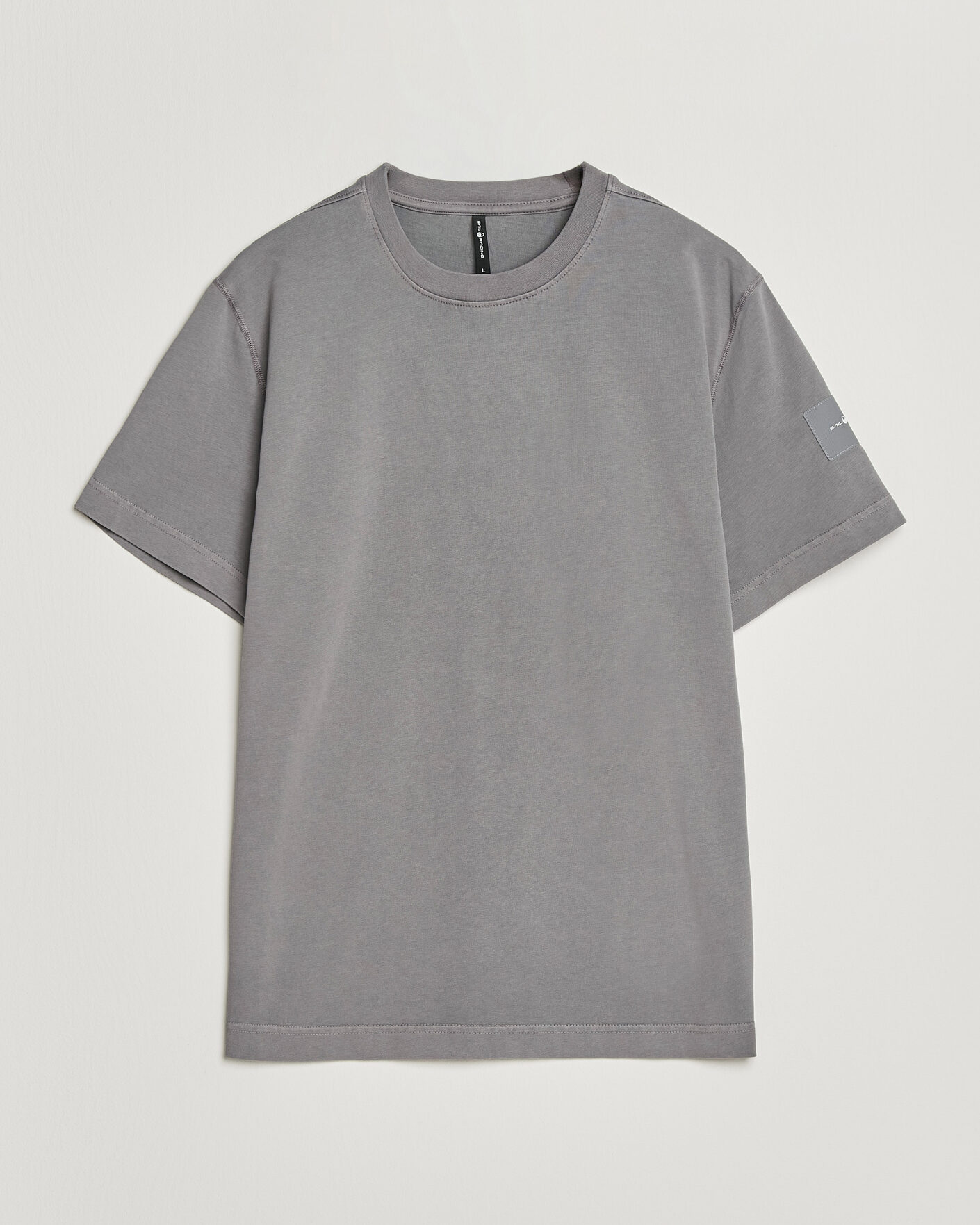 Uomini | T-shirt | Sail Racing | Wind Pigment Dyed T-Shirt Frost Grey