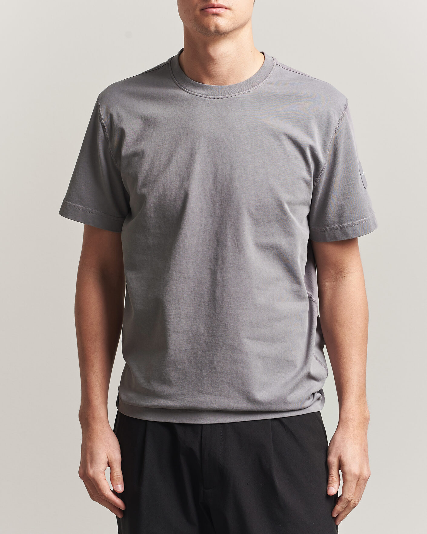 Uomini | T-shirt | Sail Racing | Wind Pigment Dyed T-Shirt Frost Grey
