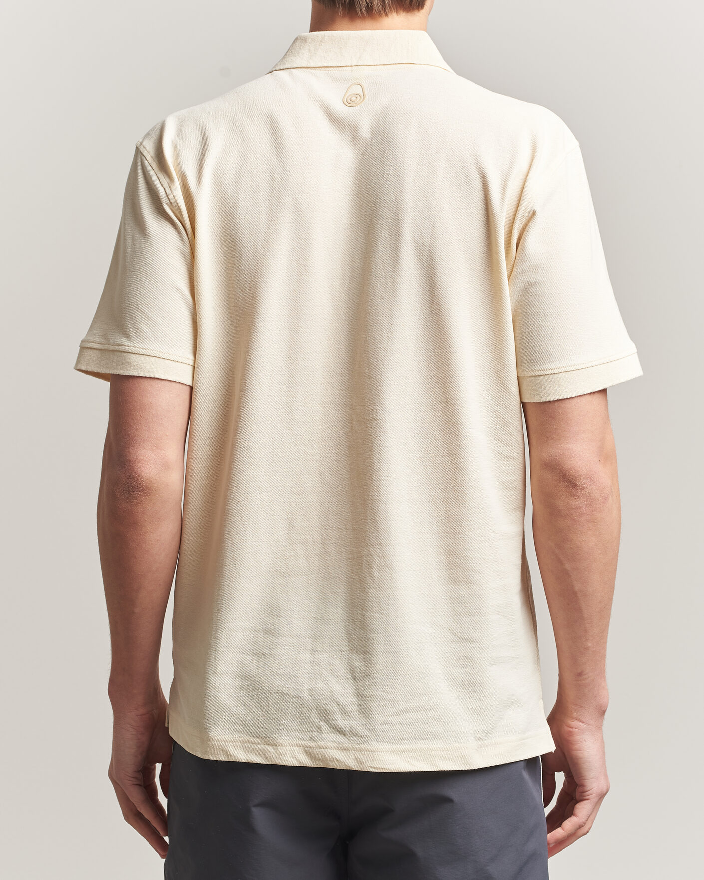 Uomini | Polo | Sail Racing | Tornado Cotton/Linen Pique Polo Off White
