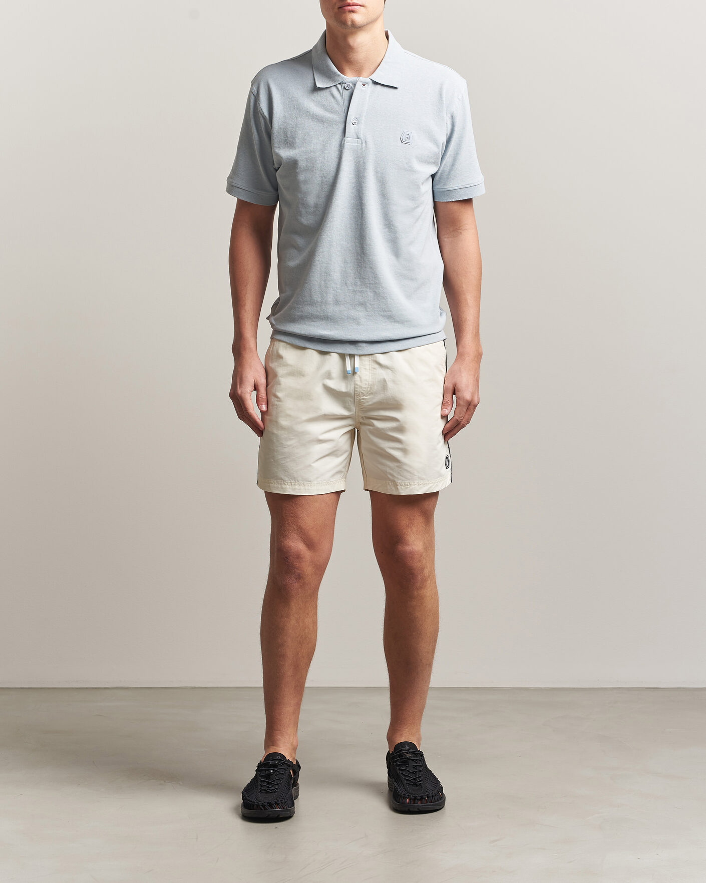 Uomini | Polo | Sail Racing | Tornado Cotton/Linen Pique Polo Ice Melt