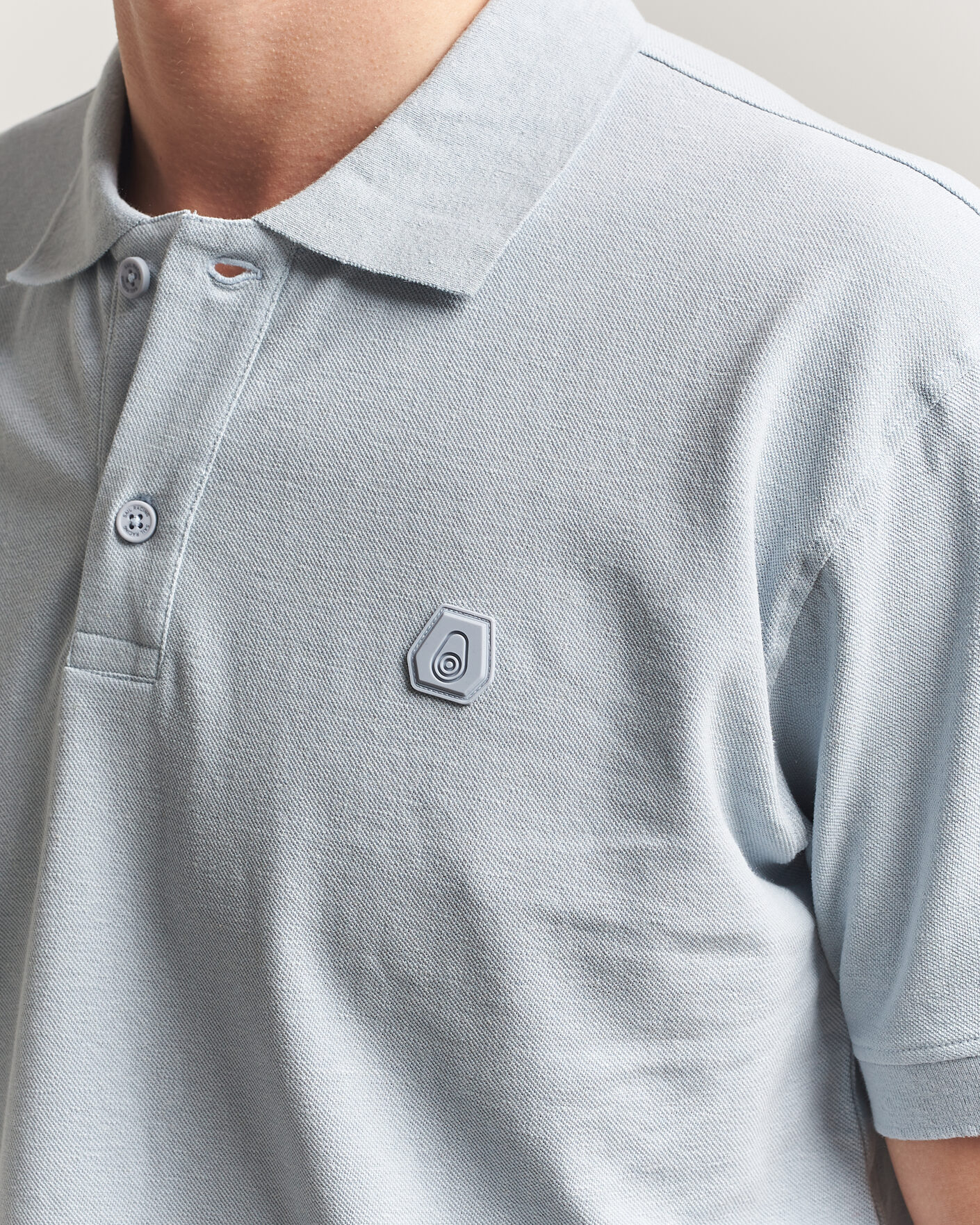 Uomini | Polo | Sail Racing | Tornado Cotton/Linen Pique Polo Ice Melt