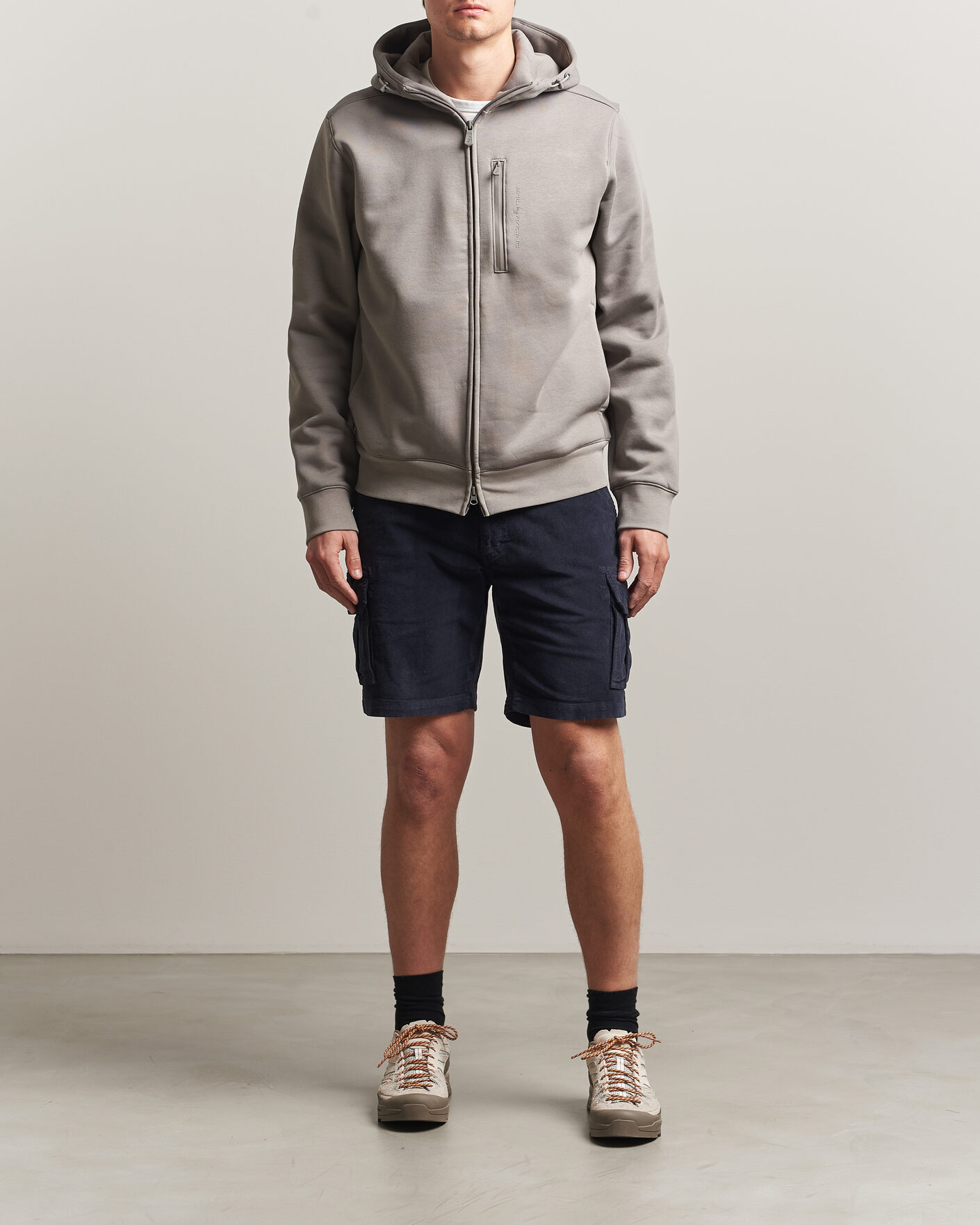 Uomini | Pantaloncini | Sail Racing | Grinder Corduroy Cargo Shorts Dark Navy