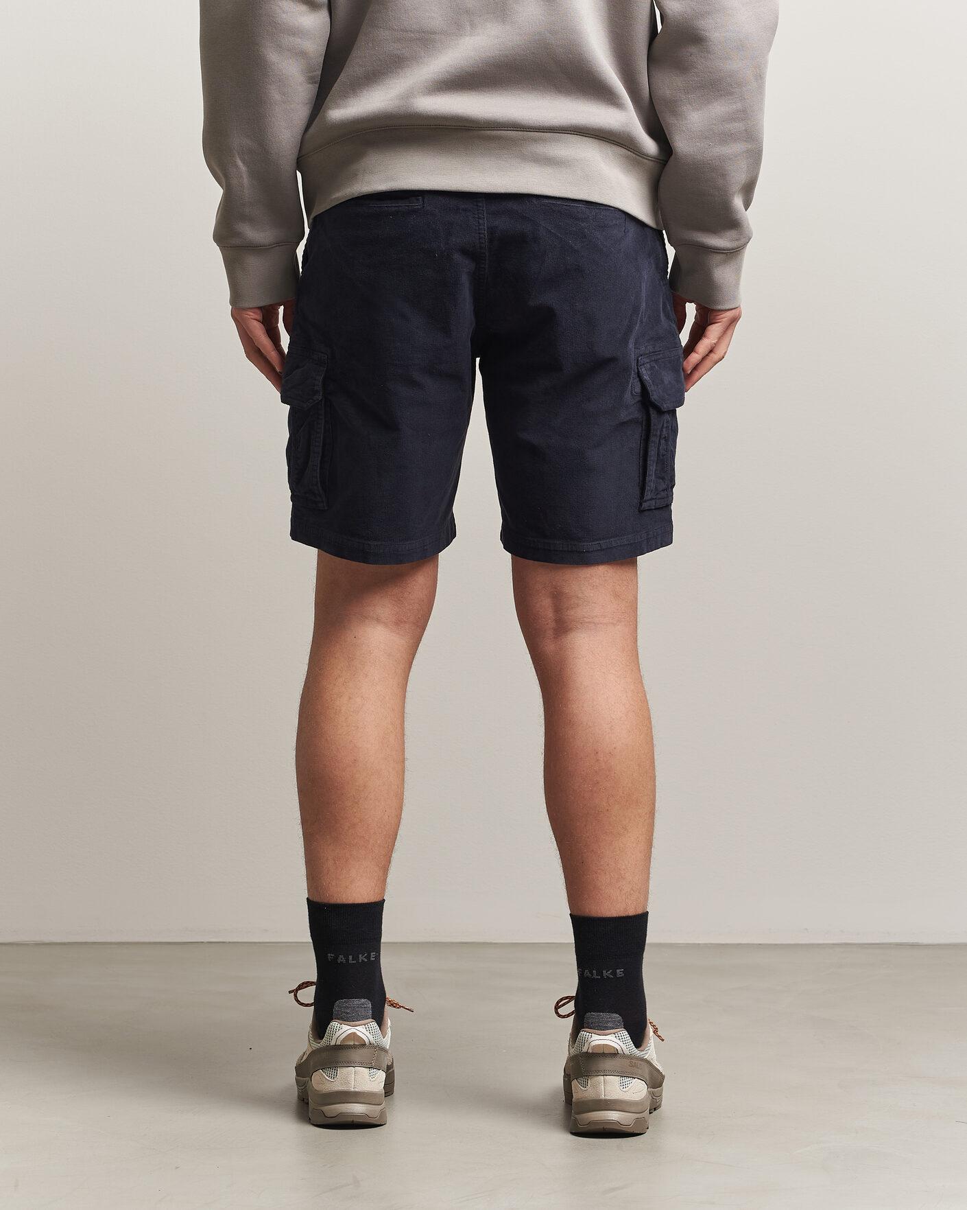 Uomini | Pantaloncini | Sail Racing | Grinder Corduroy Cargo Shorts Dark Navy