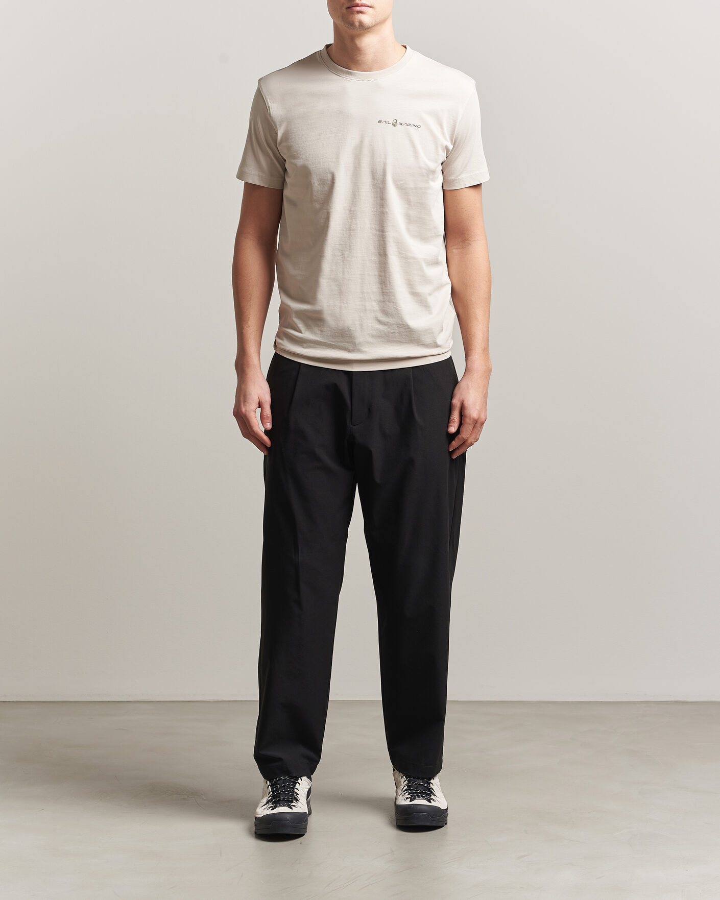 Uomini | T-shirt | Sail Racing | Bowman Crew Neck T-Shirt Ecru