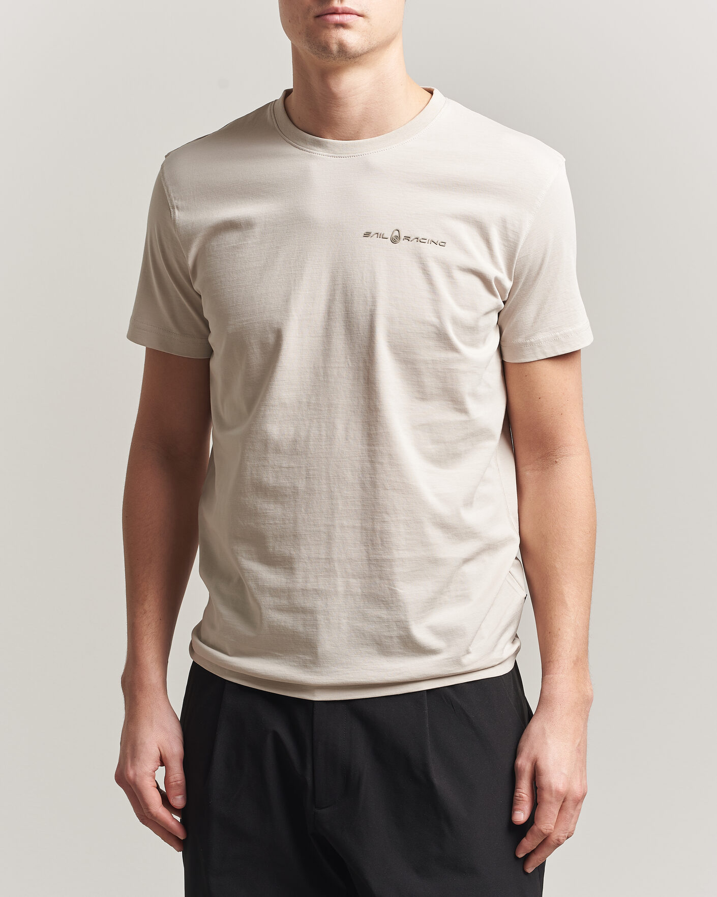 Uomini | T-shirt | Sail Racing | Bowman Crew Neck T-Shirt Ecru