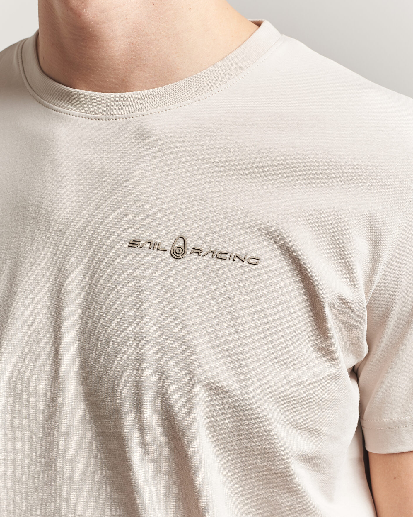 Uomini | T-shirt | Sail Racing | Bowman Crew Neck T-Shirt Ecru