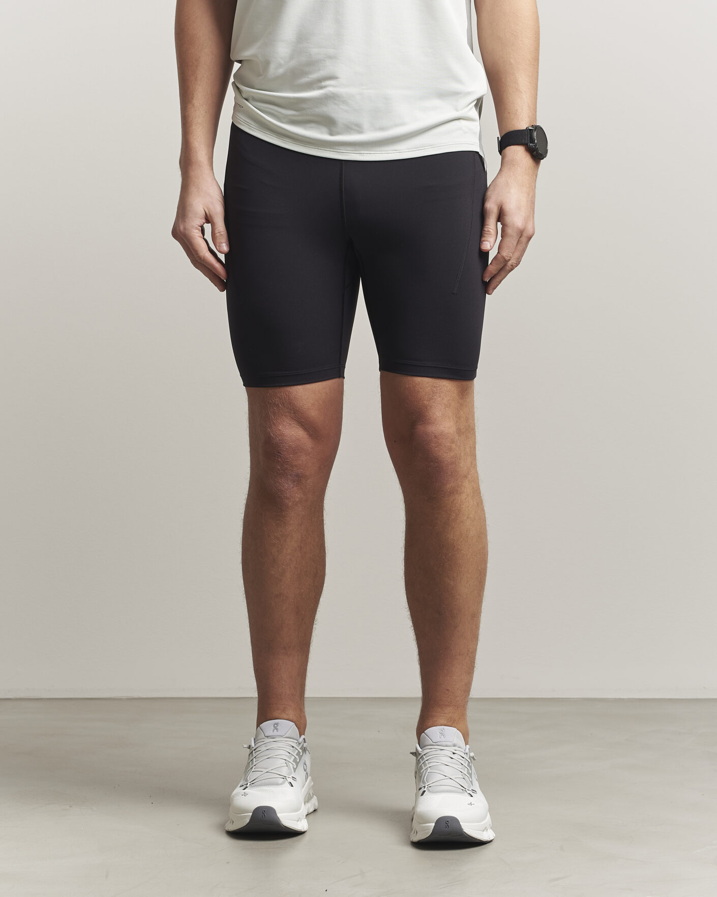 Uomini | Pantaloni | On | 8 Inch Performance Tights Black