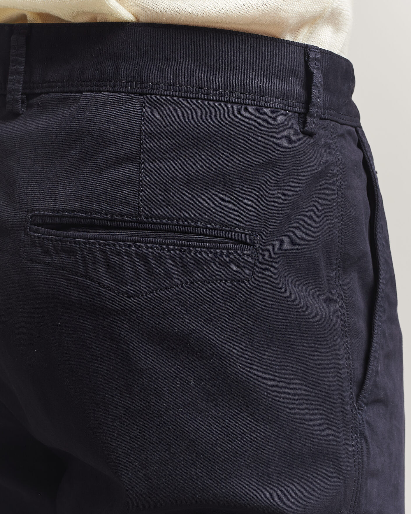 Uomini | Pantaloni | Oscar Jacobson | Danik Cotton Trousers Navy