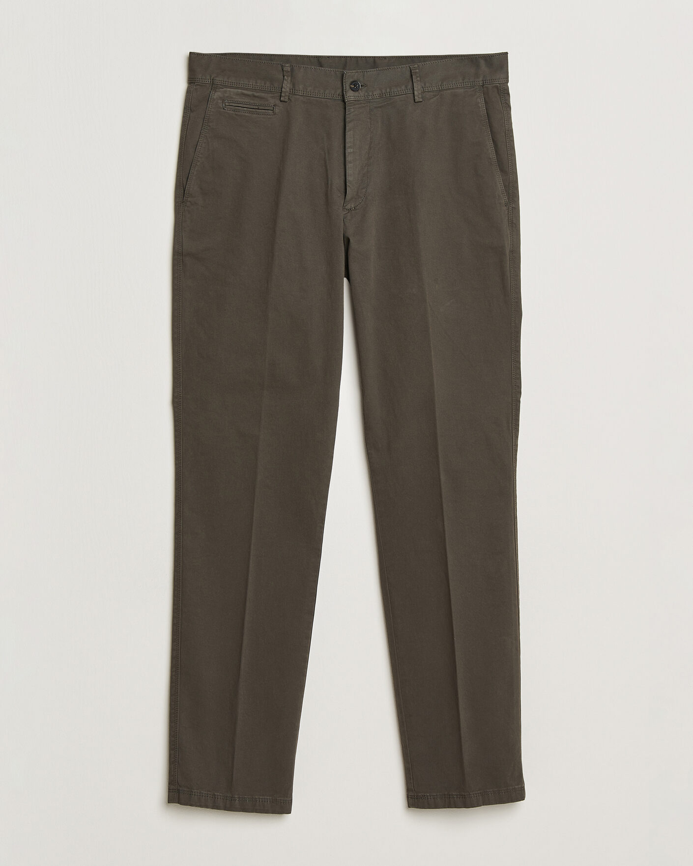 Uomini | Pantaloni | Oscar Jacobson | Danik Cotton Trousers Olive