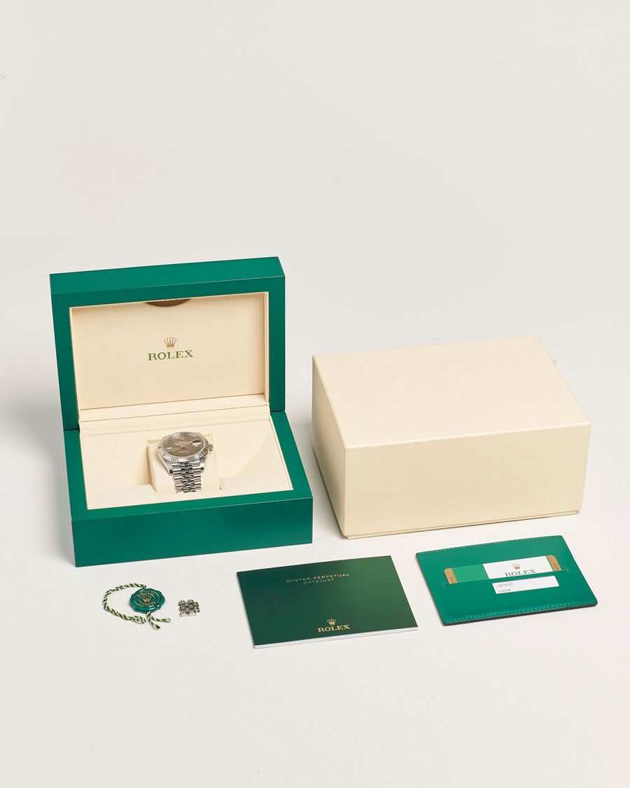 Uomini | Rolex Pre-Owned Datejust 41 Wimbledon | Rolex Pre-Owned | Datejust 41 Wimbledon