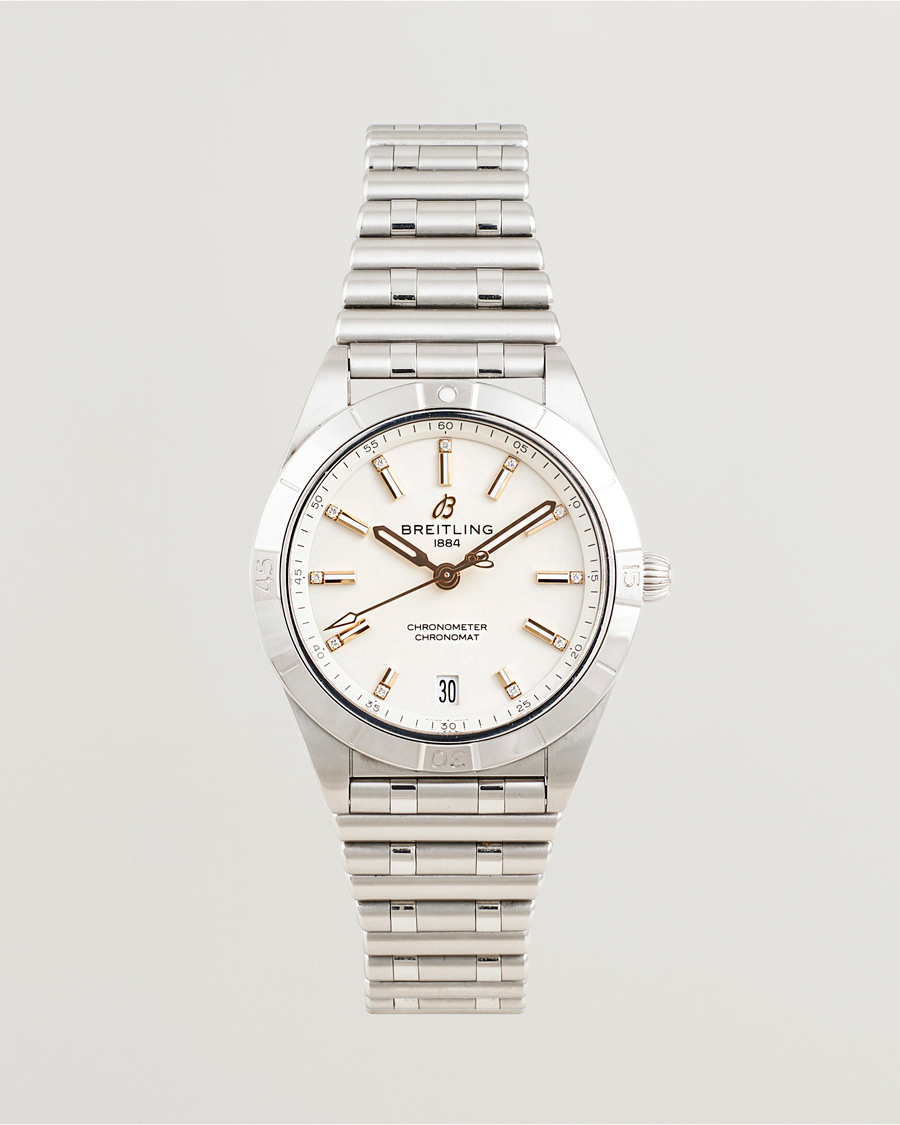 Uomini | Pre-Owned & Vintage Watches | Breitling Pre-Owned | Chronomat 36 Diamant