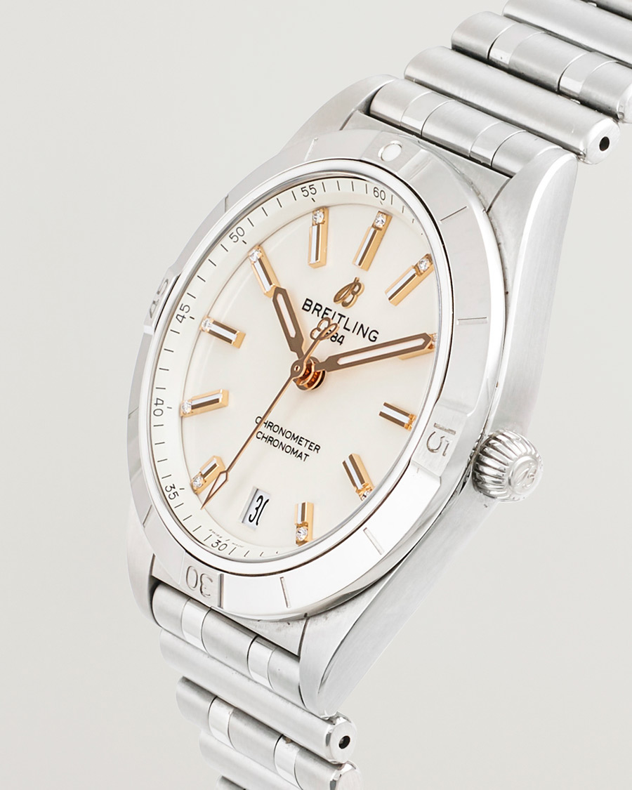 Uomini | Pre-Owned & Vintage Watches | Breitling Pre-Owned | Chronomat 36 Diamant