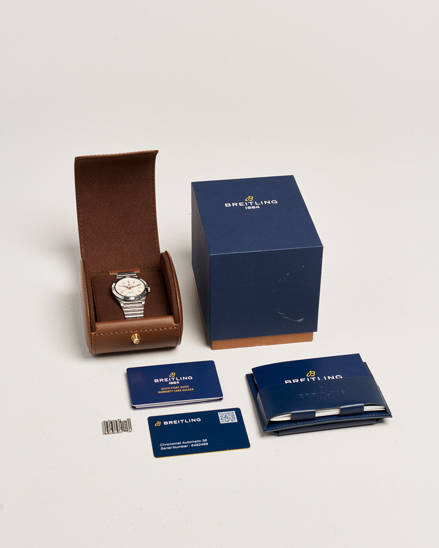 Uomini | Gifts for Her | Breitling Pre-Owned | Chronomat 36 Diamant