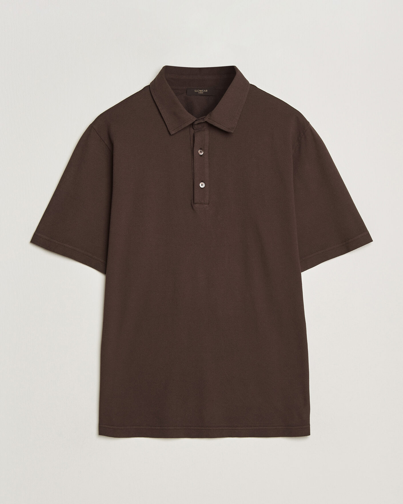 Uomini | Polo | Zanone | Soft Cotton Piquet Polo Chocolate