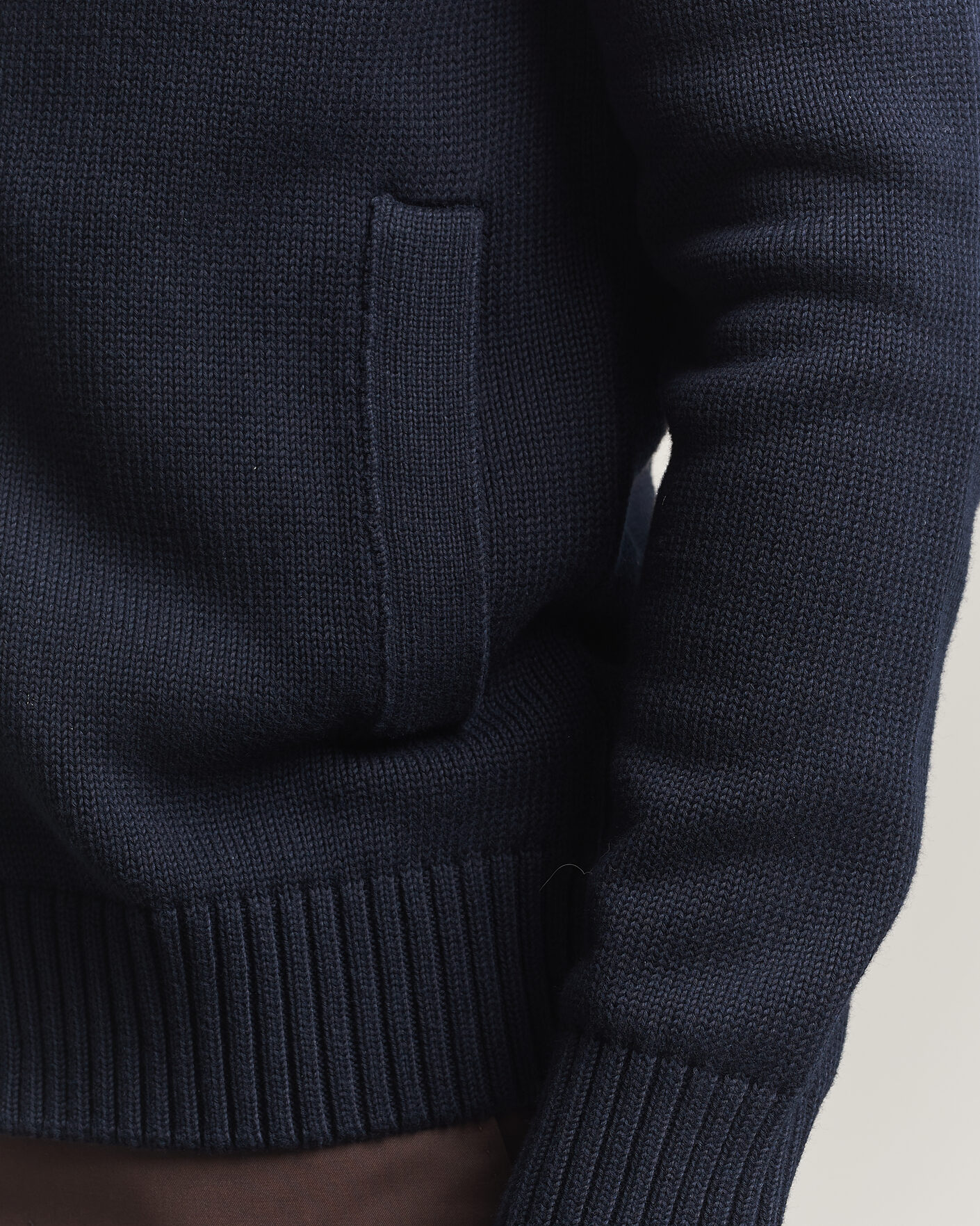 Uomini | Maglieria | Zanone | Soft Cotton Chioto Cardigan Navy