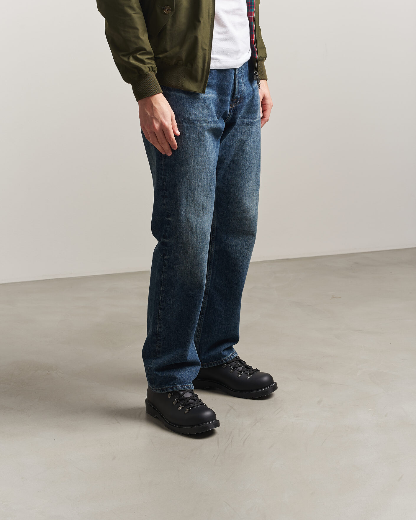 Uomini | Stivali | Solovair | Urban Hiker Boot Black Waxy