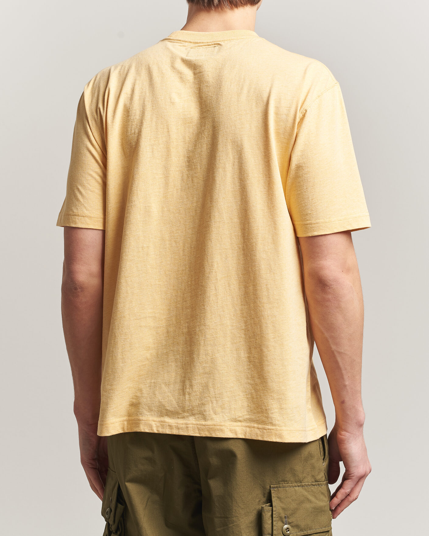 Uomini | T-shirt | BEAMS PLUS | Pocket Tee Yellow