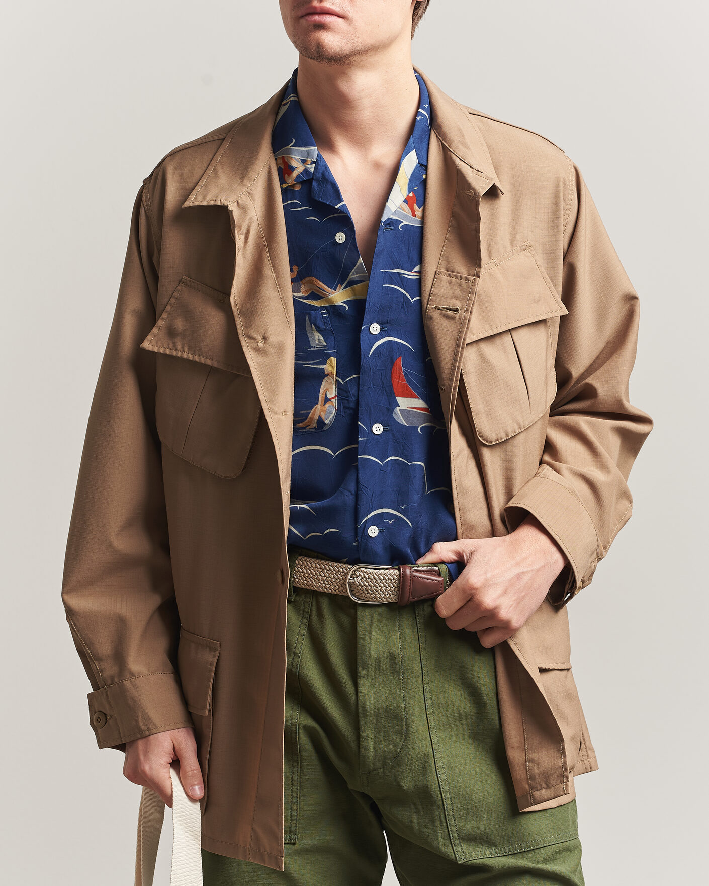Uomini | Giacche | BEAMS PLUS | MIL Fatigue Jacket Khaki