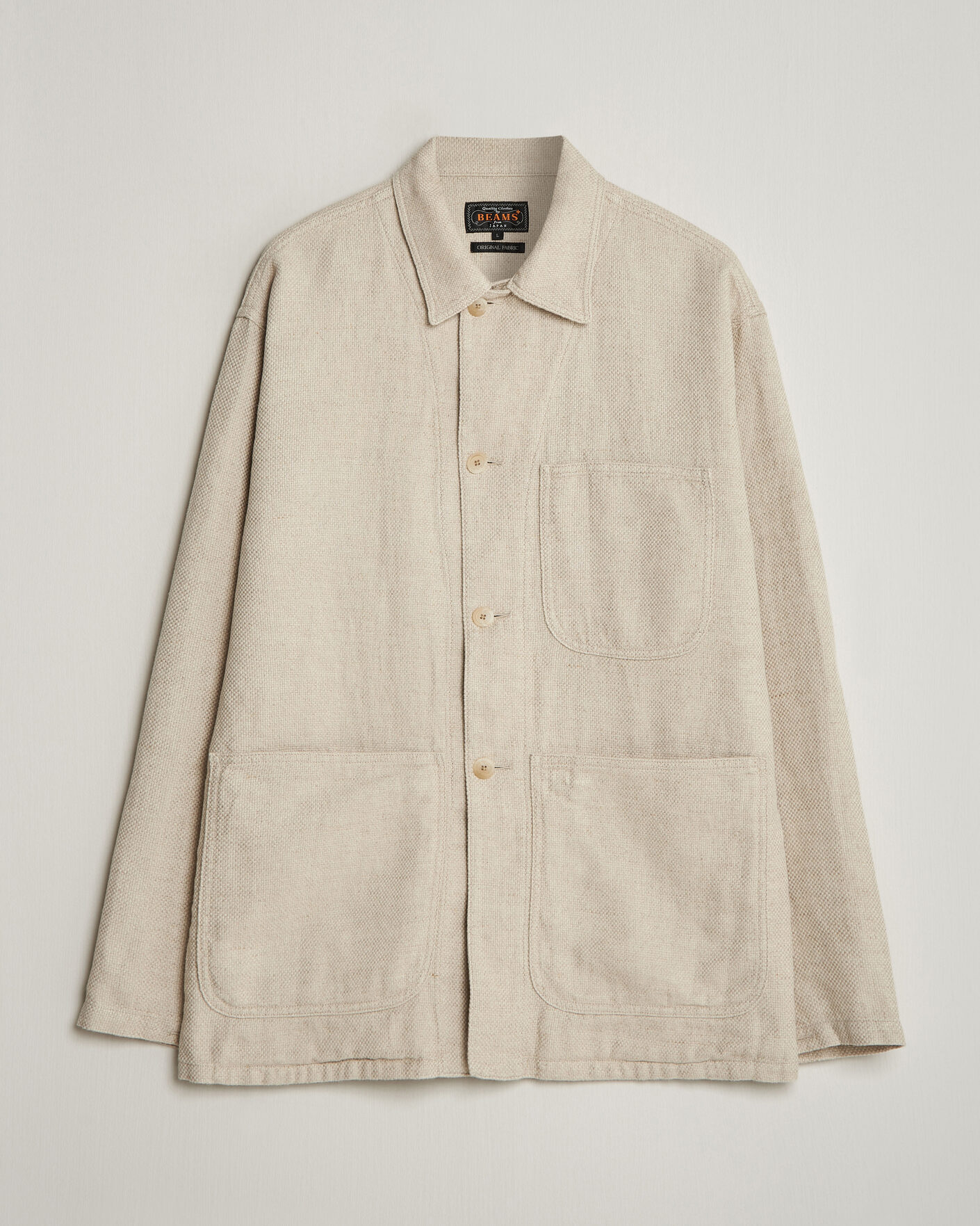 Uomini | Giacche | BEAMS PLUS | MIL Chore Jacket Off White