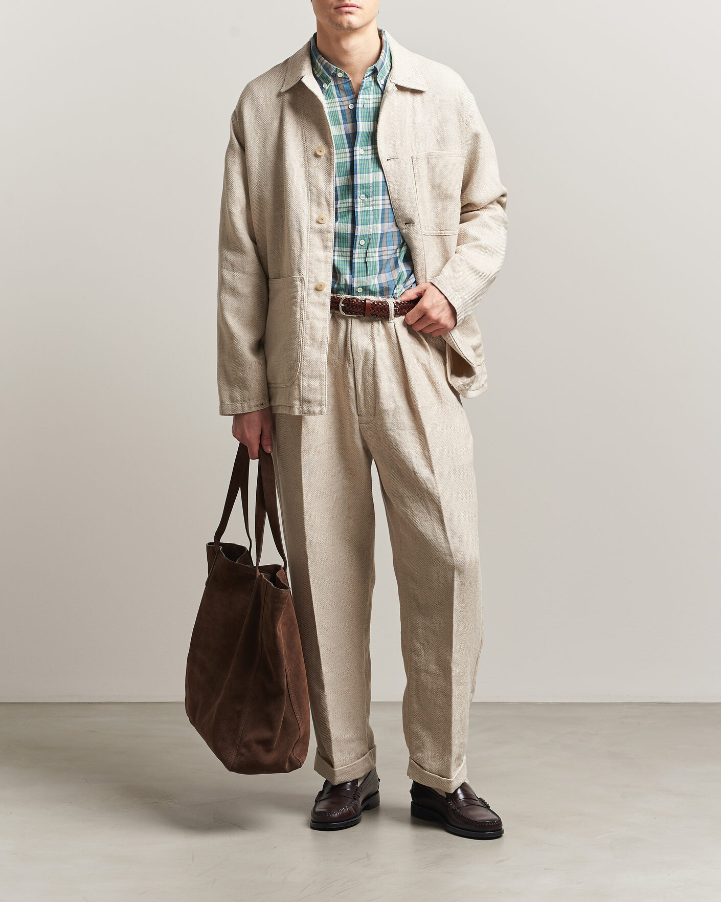 Uomini | Giacche | BEAMS PLUS | MIL Chore Jacket Off White