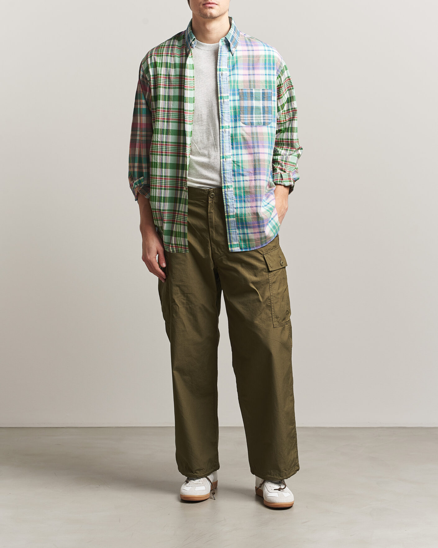 Uomini | Pantaloni | BEAMS PLUS | MIL 6 Pocket Cargo Pants Olive
