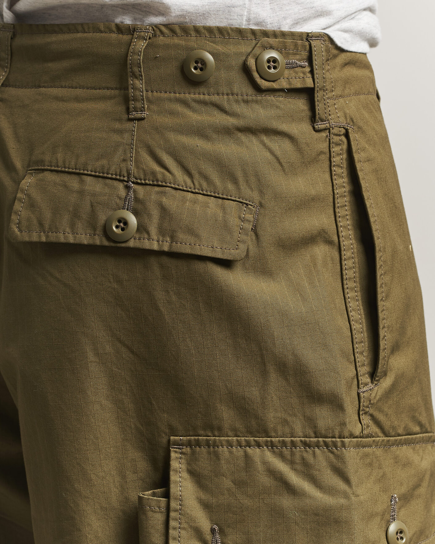 Uomini | Pantaloni | BEAMS PLUS | MIL 6 Pocket Cargo Pants Olive