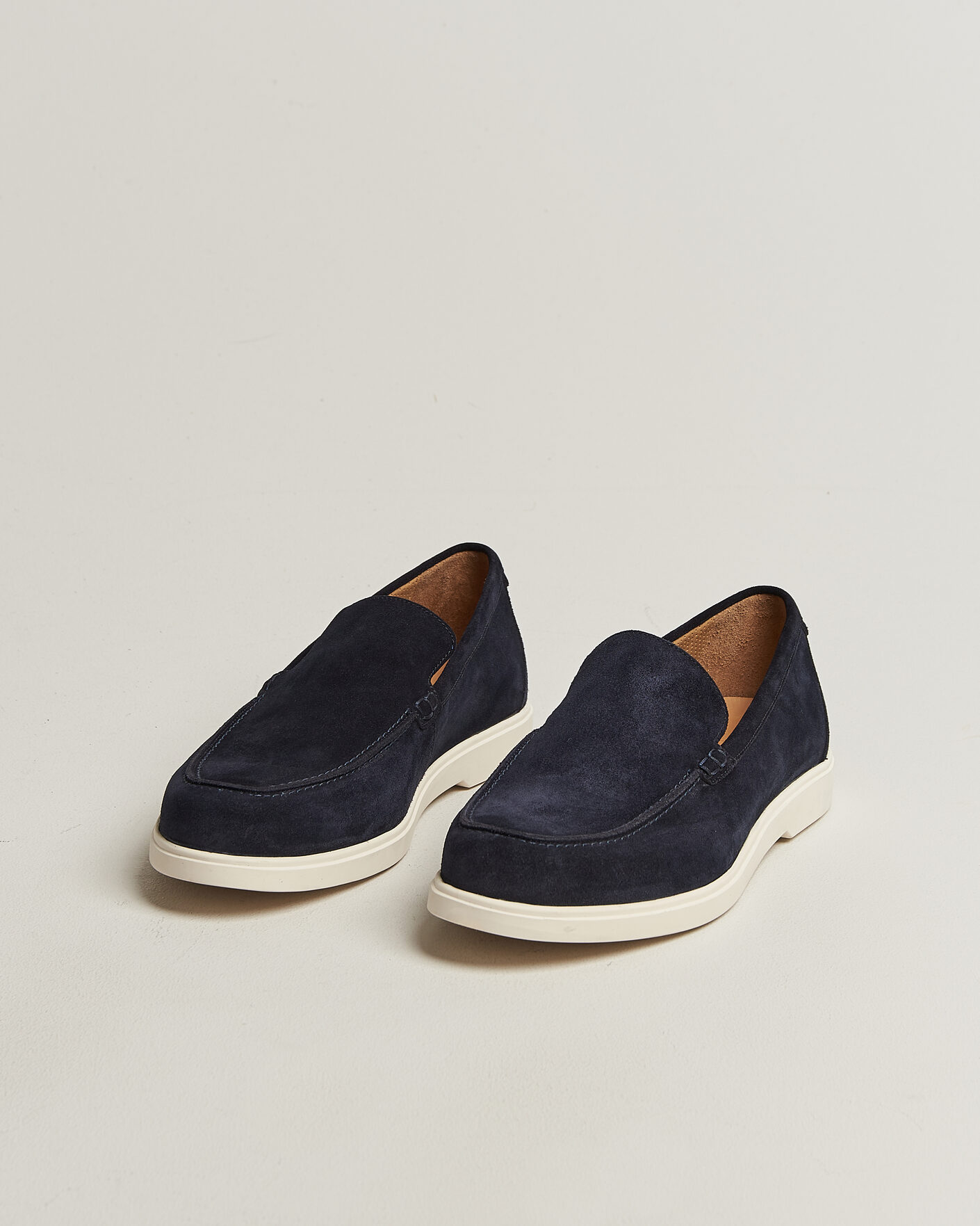 Uomini | Mocassini | Loake 1880 | Tuscany Suede Loafer Navy
