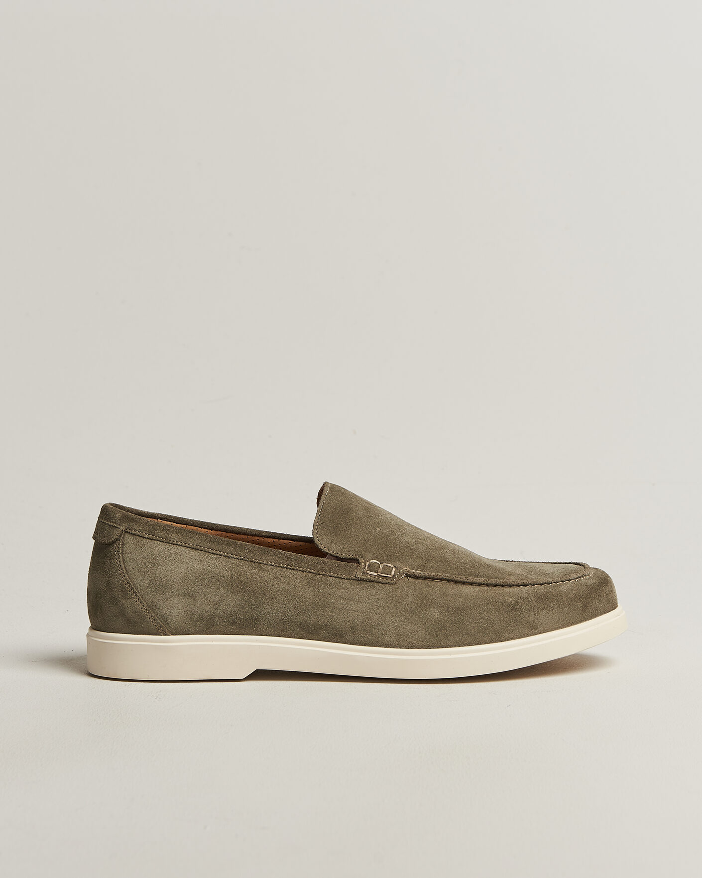 Uomini | Mocassini | Loake 1880 | Tuscany Suede Loafer Pistachio