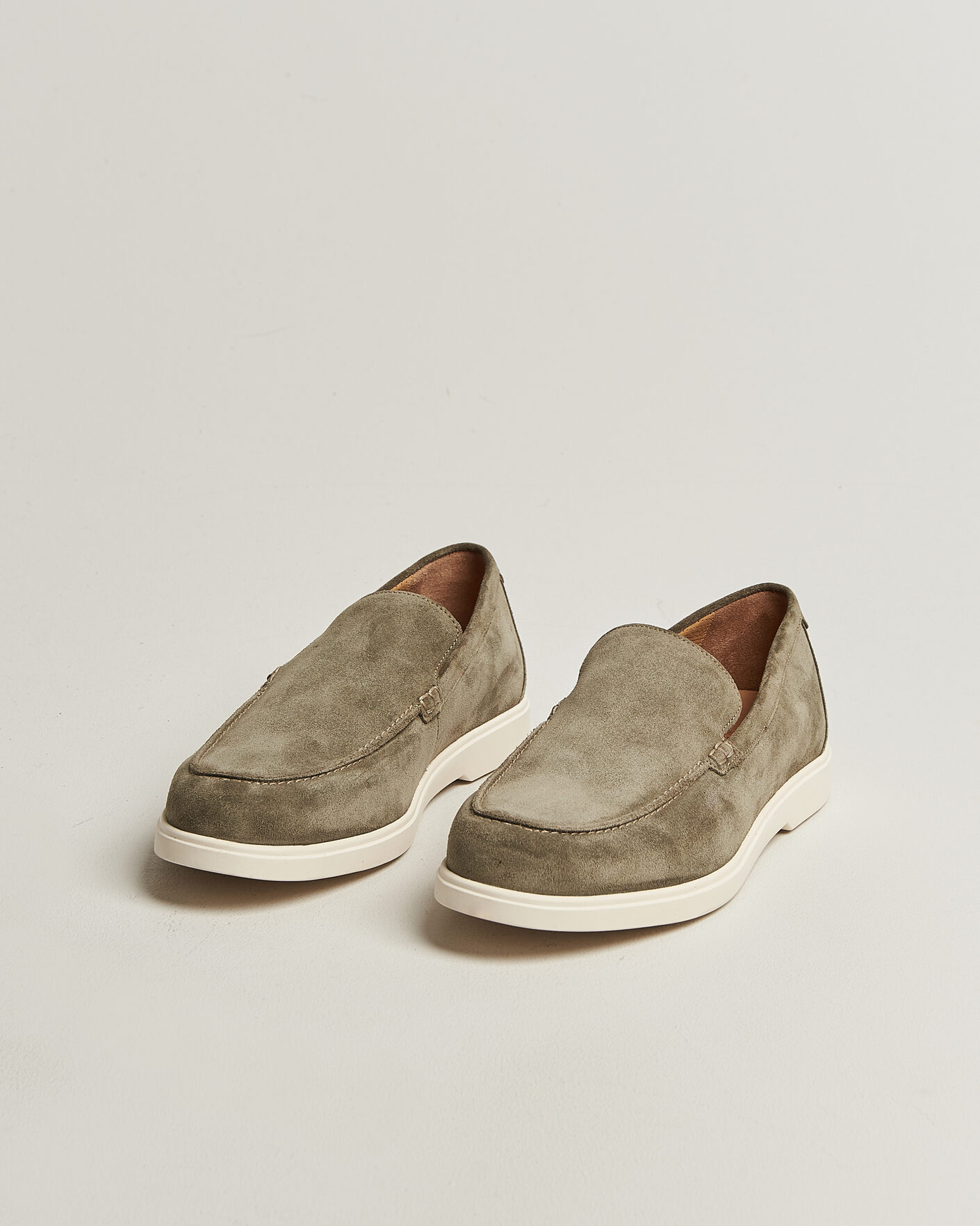 Uomini | Mocassini | Loake 1880 | Tuscany Suede Loafer Pistachio