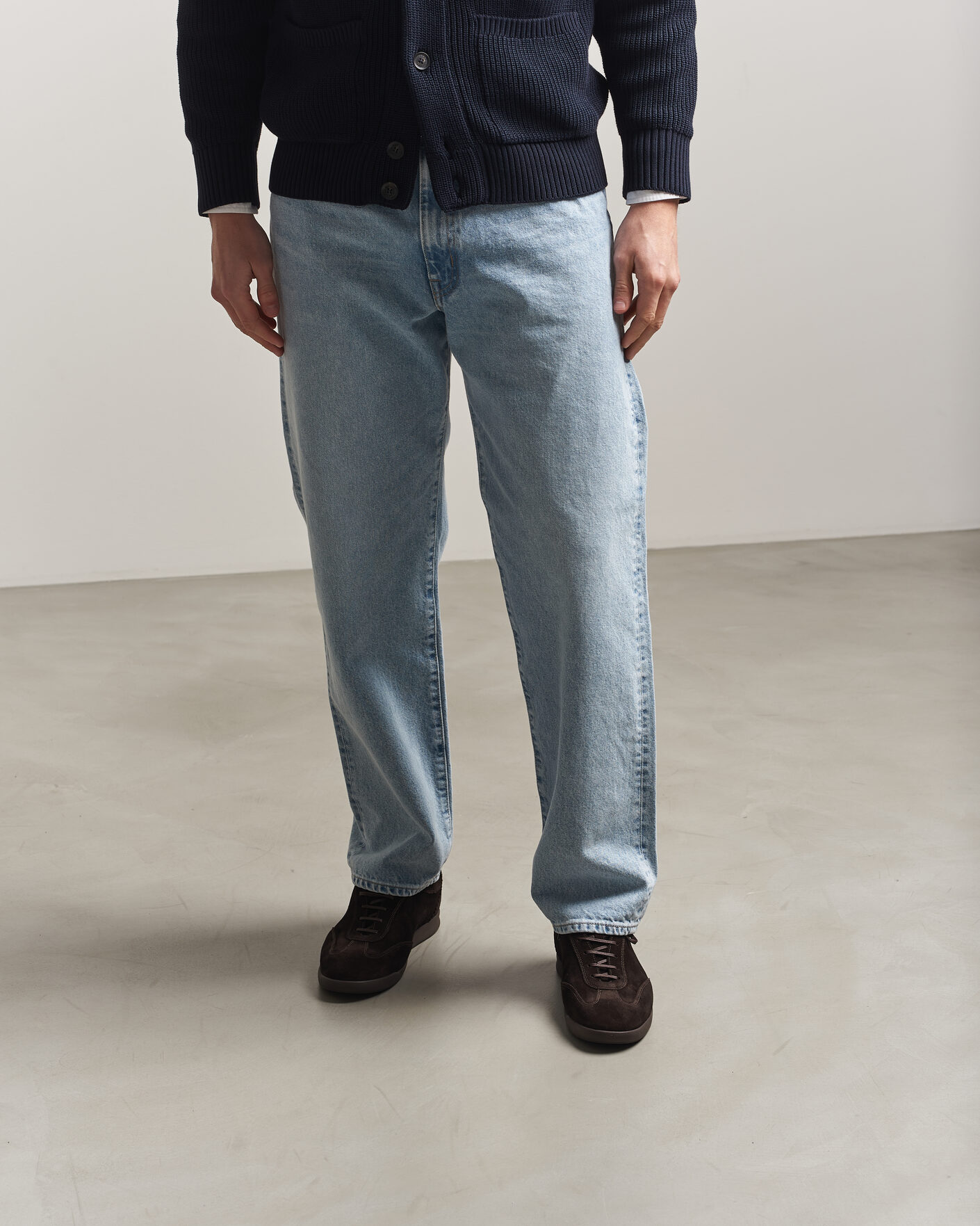 Uomini | Sneakers | Loake 1880 | Mayfair Suede Dress Sneaker Dark Brown