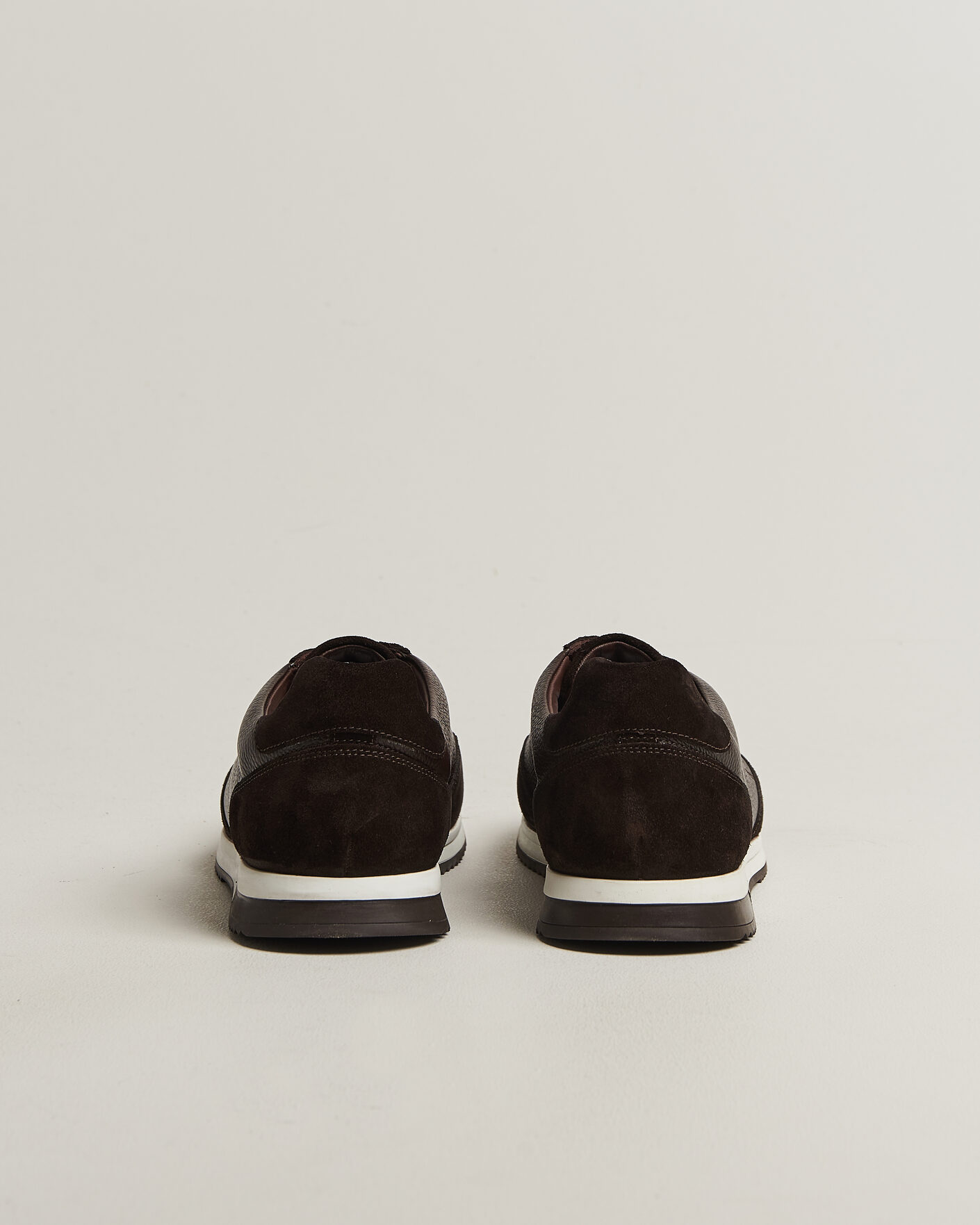 Uomini | Sneakers | Loake 1880 | Ballantyne Suede/Leather Sneaker Dark Brown